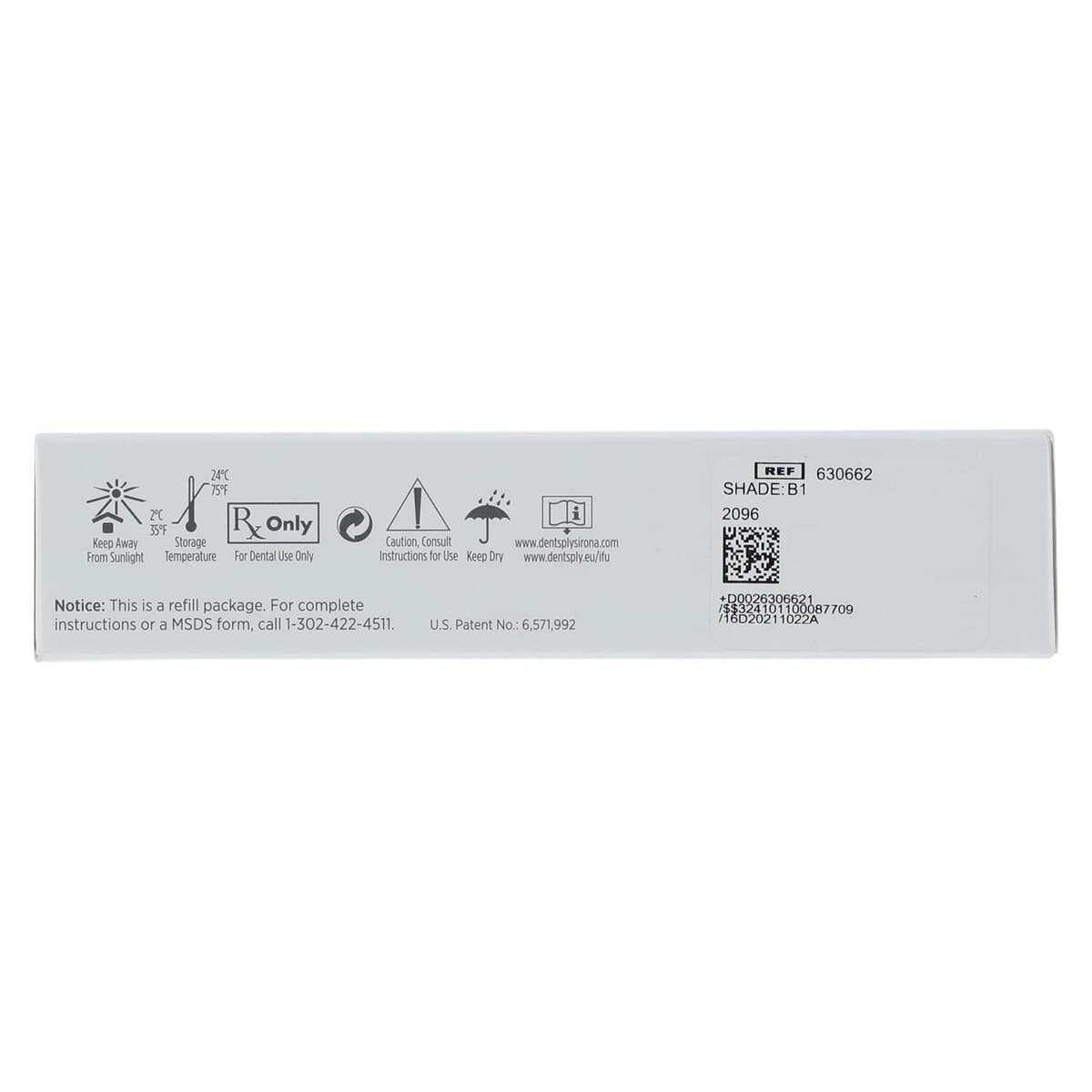 Esthet-X HD Micro Matrix Restorative Material, Syringe Refill, 3 g, B1, Regular Body, Easy-Twist, 1/Pk, 630662 thumbnail 8