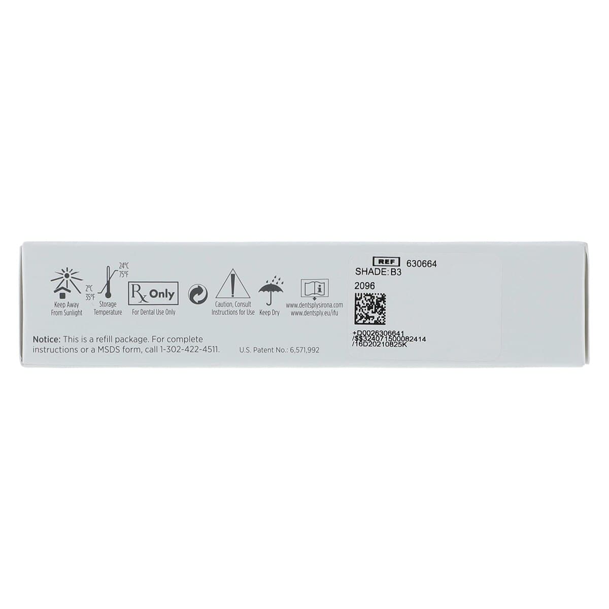 Esthet-X HD High Definition Micro Matrix Restorative, Easy-Twist Syringe Refill, Regular Body, Shade B3, 3g, 630664 thumbnail 8
