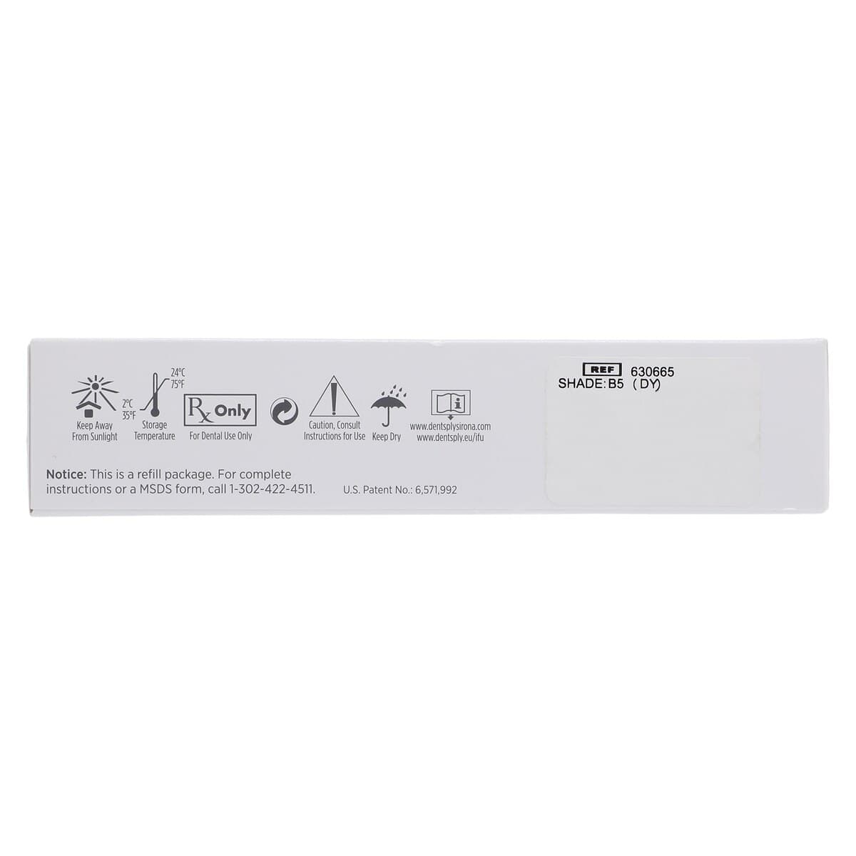 Esthet-X HD Micro Matrix Restorative Material, B5-DY Regular Body, 3 g Easy-Twist Syringe Refill, 1/Pk, 630665 thumbnail 7