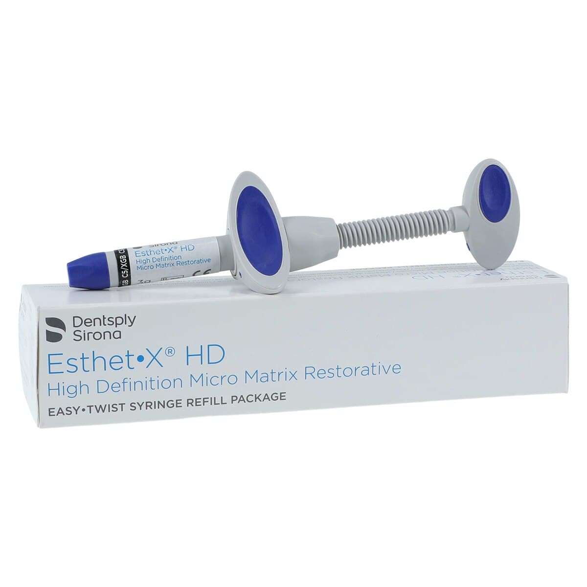 Esthet-X HD High Definition Micro Matrix Restorative, Easy-Twist Syringe Refill, Regular Body, Shade C5-XGB, 3g, 630670 thumbnail 2