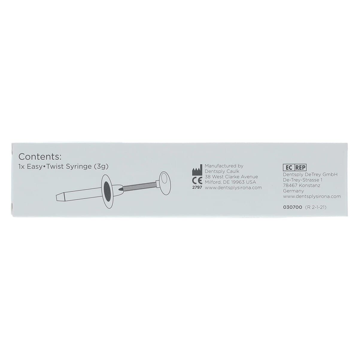 Esthet-X HD High Definition Micro Matrix Restorative, Easy-Twist Syringe Refill, Regular Body, Shade D2, 3g, 630671 thumbnail 7