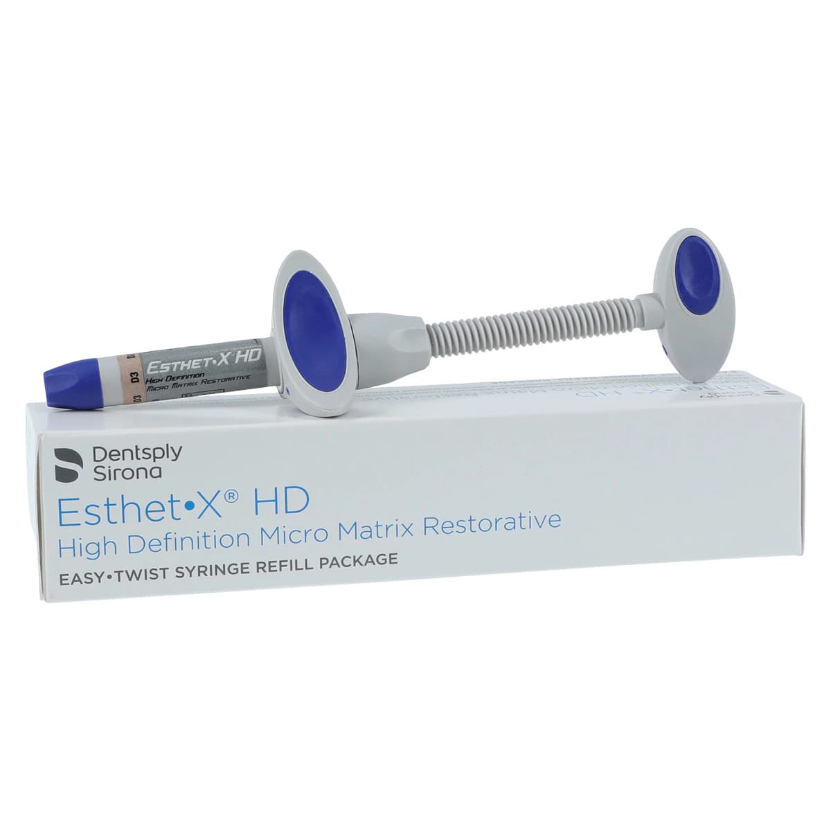 Esthet-X HD High Definition Micro Matrix Restorative, D3 Regular Body, 3g Easy-Twist Syringe Refill, 630672 thumbnail 2