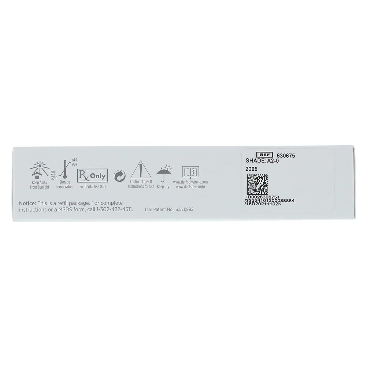 Esthet-X HD High Definition Micro Matrix Restorative, Easy-Twist Syringe Refill, Opaque Dentin A2-O, 3g, 630675 thumbnail 7
