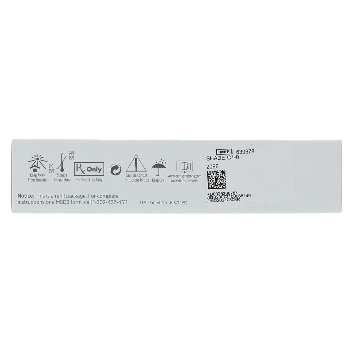 Esthet-X HD Easy Twist Syringe Refill, Opaque Dentin Shade C1-O, 3g, 630678 thumbnail 8