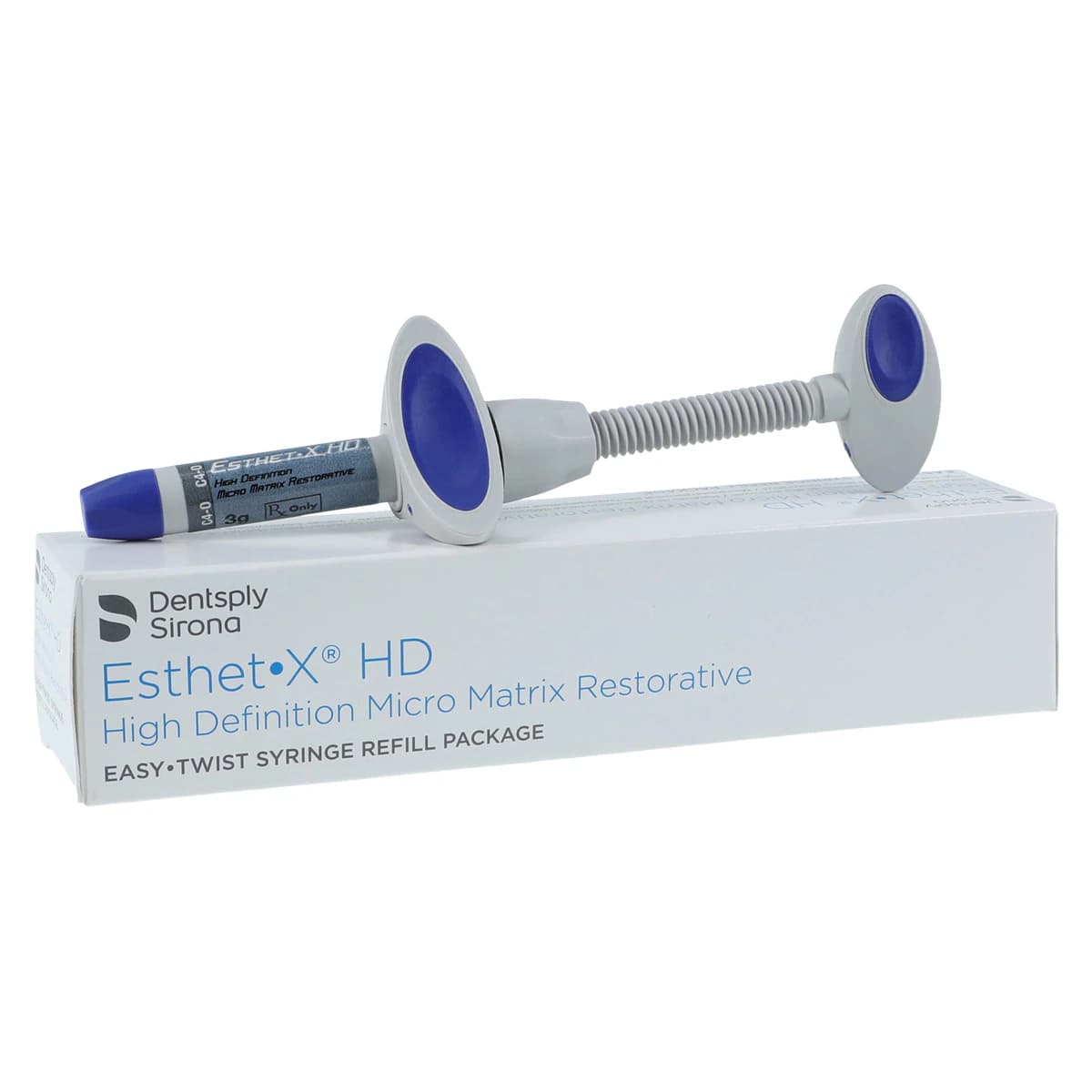 Esthet-X HD High Definition Micro Matrix Restorative, Easy-Twist Syringe Refill, Opaque Dentin Shade C4-O, 3g, 630679 - Esthet-X HD Syringe Refill C4-O - Image 1