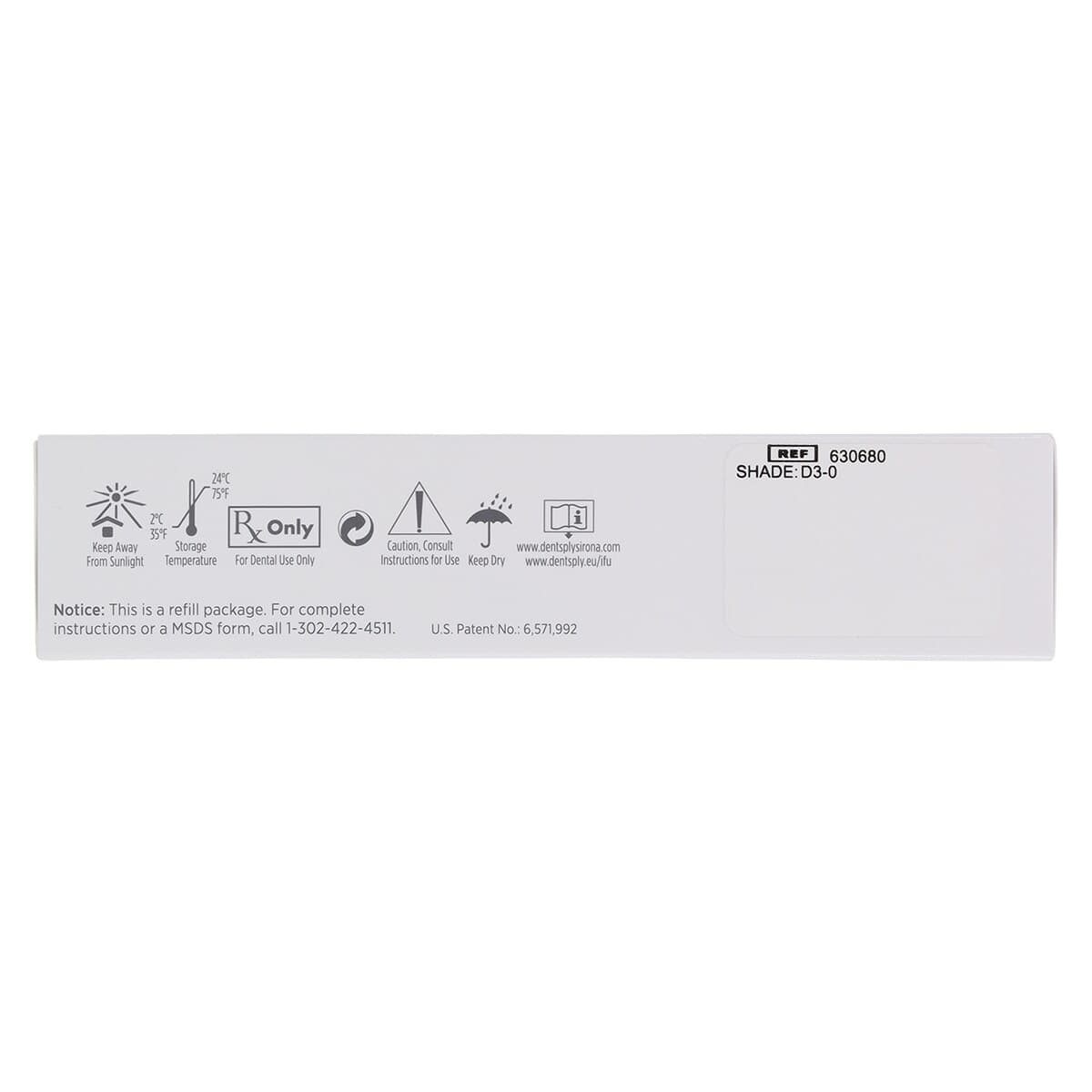 Esthet-X HD High Definition Micro Matrix Restorative, Easy-Twist Syringe Refill, Opaque Dentin Shade D3-O, 3g, 630680 thumbnail 8