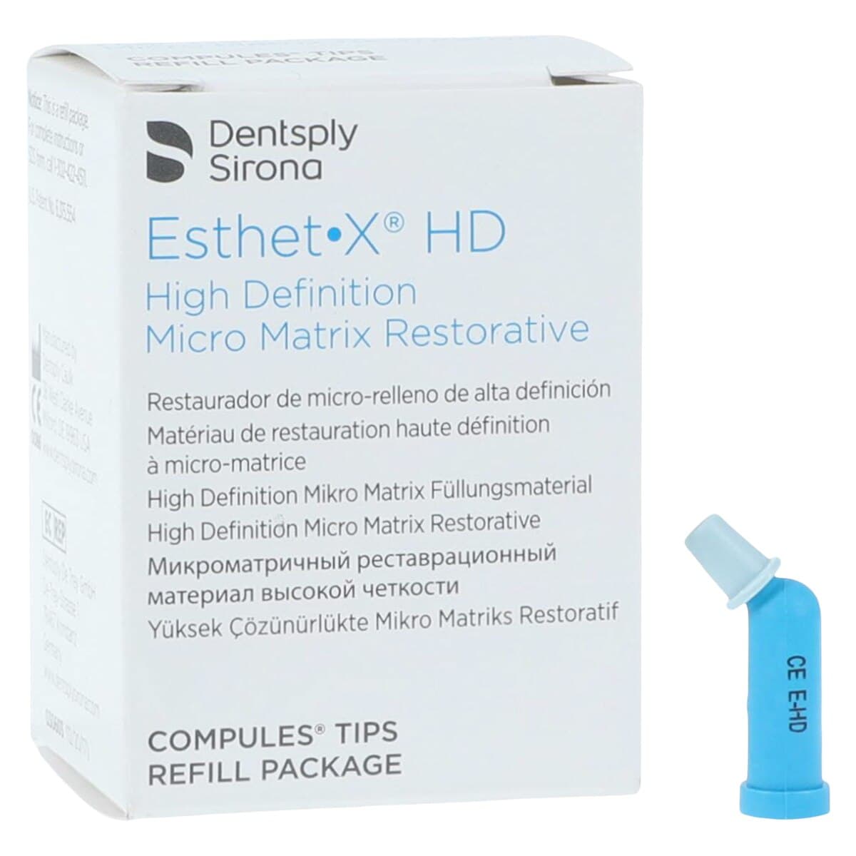 Esthet-X HD Micro Matrix Restorative Material, Compule Tip Refills, 0.25 g, CE (Clear Enamel), 10/Pk, Item #3073AA thumbnail 2