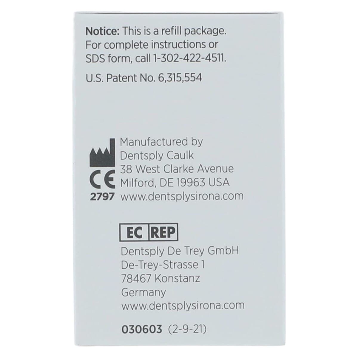 Esthet-X HD Micro Matrix Restorative Material, Compule Tip Refills, 0.25 g, Shade WE (White Enamel), 10/Pk, 630611 thumbnail 5