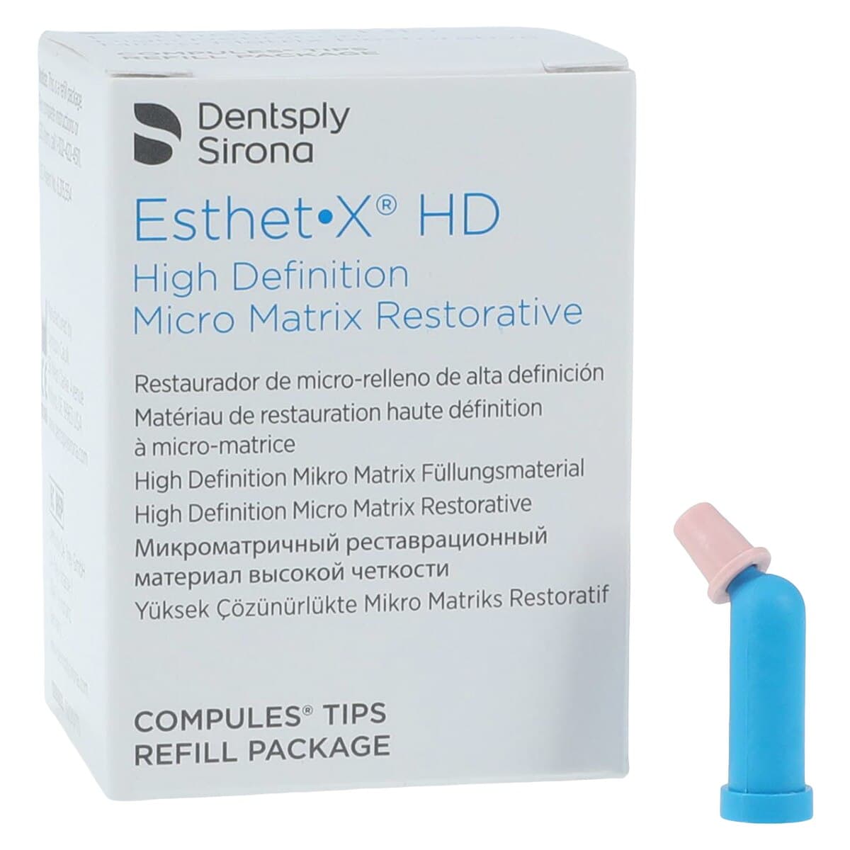 Esthet-X HD Micro Matrix Restorative Material, Compule Tip Refills, 0.25 g, Shade AE (Amber Enamel), 10/Pk, 630613 thumbnail 2