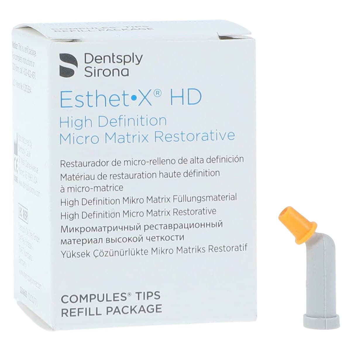 Esthet-X HD Micro Matrix Restorative Material, Compule Tip Refills, 0.25 g, Shade B3, Regular Body, 10/Pk, 630624 thumbnail 2