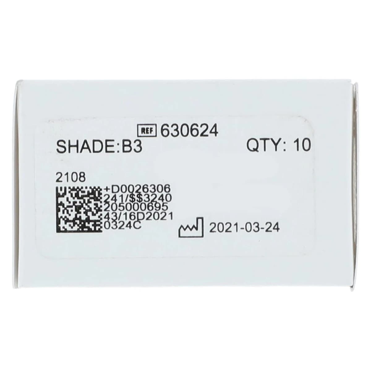 Esthet-X HD Micro Matrix Restorative Material, Compule Tip Refills, 0.25 g, Shade B3, Regular Body, 10/Pk, 630624 thumbnail 7