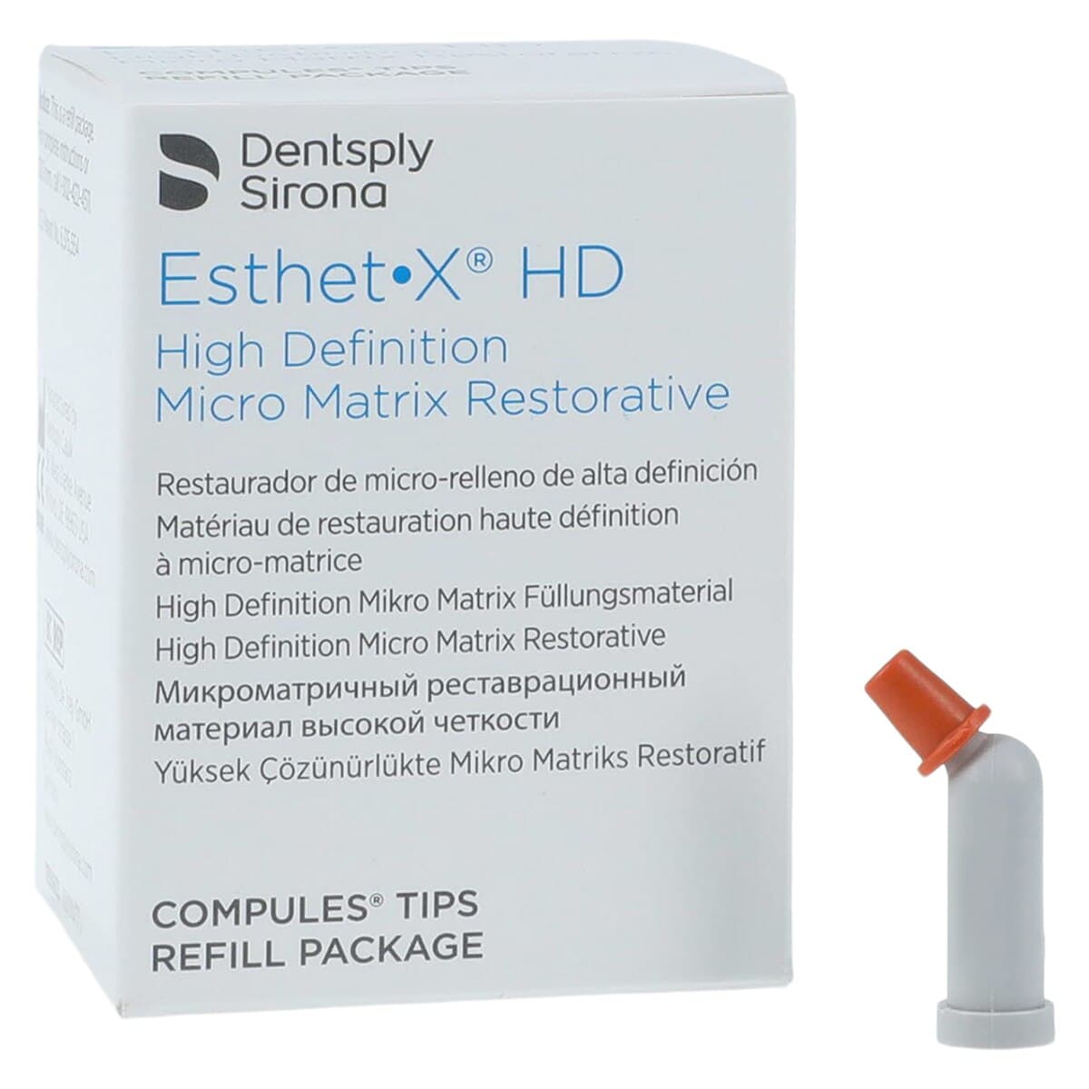 Esthet-X HD Micro Matrix Restorative Material, Compule Tip Refills, 0.25 g, Shade B5-DY (Body), 10/Pk, 630625 thumbnail 2