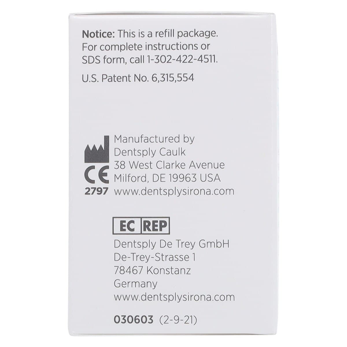 Esthet-X HD Micro Matrix Restorative Material, Compule Tip Refills, 0.25 g, Shade C1, Regular Body, 10/Pk, 630626 thumbnail 5