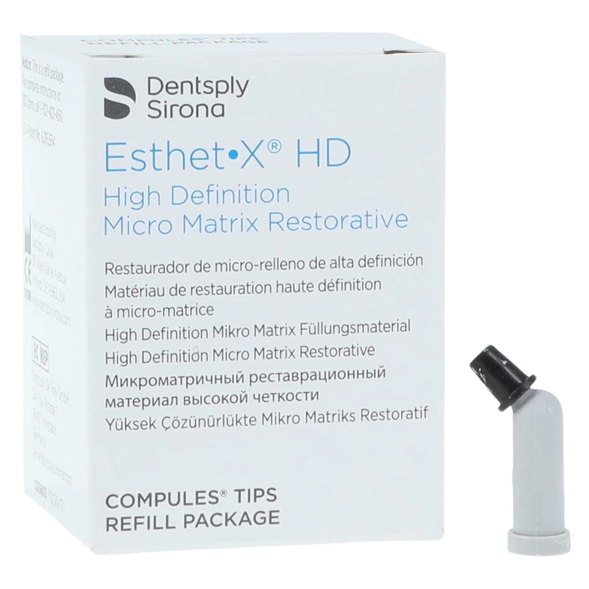 Esthet-X HD Micro Matrix Restorative Material, Compule Tip Refills, 0.25 g, Shade C5-XGB (Body), 10/Pk, 630630 - Esthet-X HD Micro Matrix Restorative Material, Compule Tip Refills, 0.25 g, C5, 10/Pk - Image 1