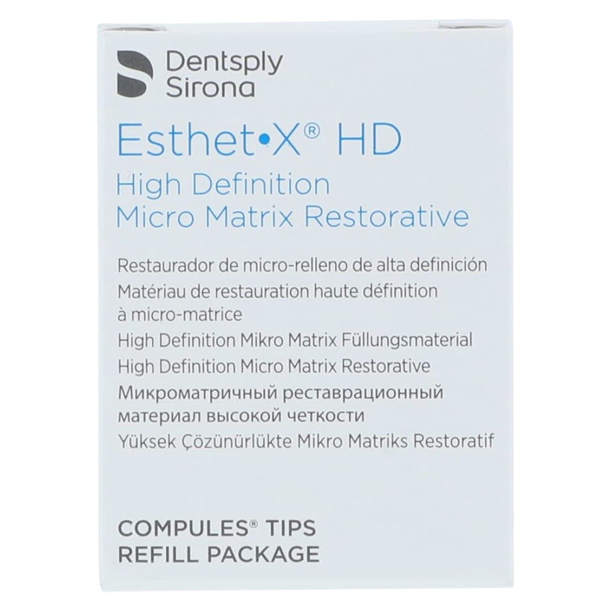 Esthet-X HD Micro Matrix Restorative Material, Compule Tip Refills, 0.25 g, D2, 10/Pk, 630631 thumbnail 4