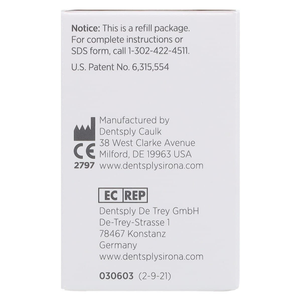 Esthet-X HD Micro Matrix Restorative Material, Compule Tip Refills, 0.25 g, D3, 10/Pk, 630632 thumbnail 5