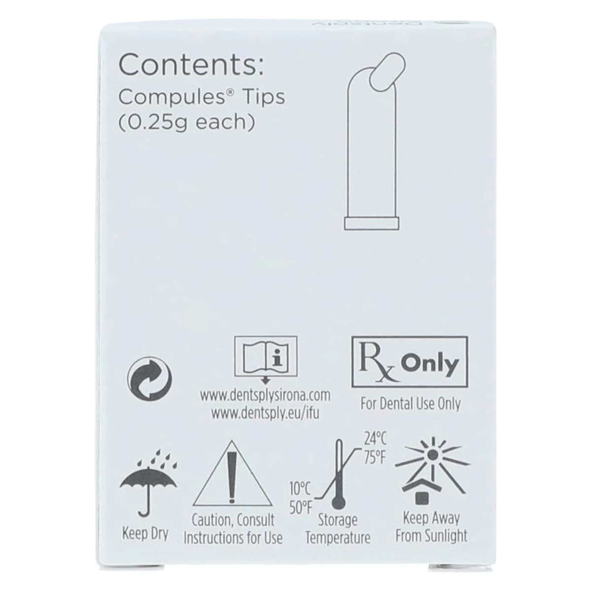 Esthet-X HD Micro Matrix Restorative Material, Compule Tip Refills, 0.25 g, A2-O Opaque Dentin, 10/Pk, 630635 thumbnail 6