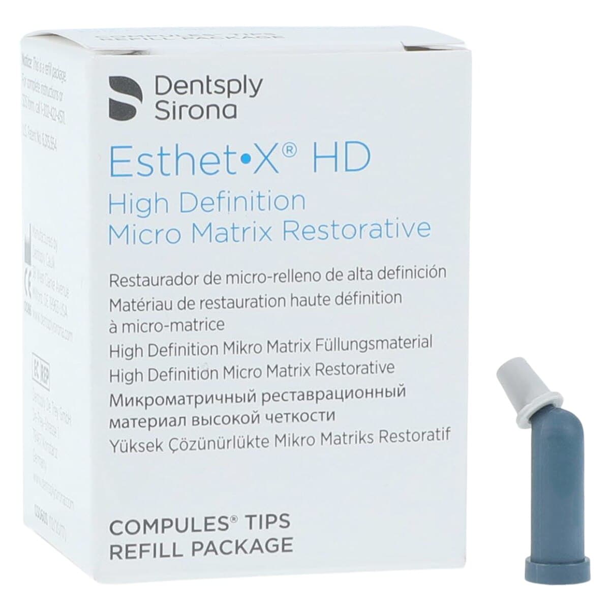 Esthet-X HD Micro Matrix Restorative Material, Compule Tip Refills, 0.25 g, C1-O Opaque Dentin, 10/Pk, 630638 thumbnail 2