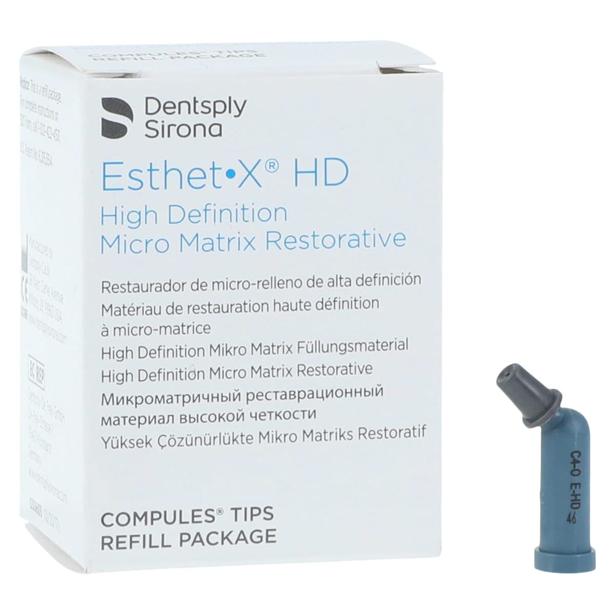 Esthet-X HD Micro Matrix Restorative Material, Opaque Dentin, C4-O, 0.25 g Compule Tip Refills, 10/Pk, 630639 thumbnail 2