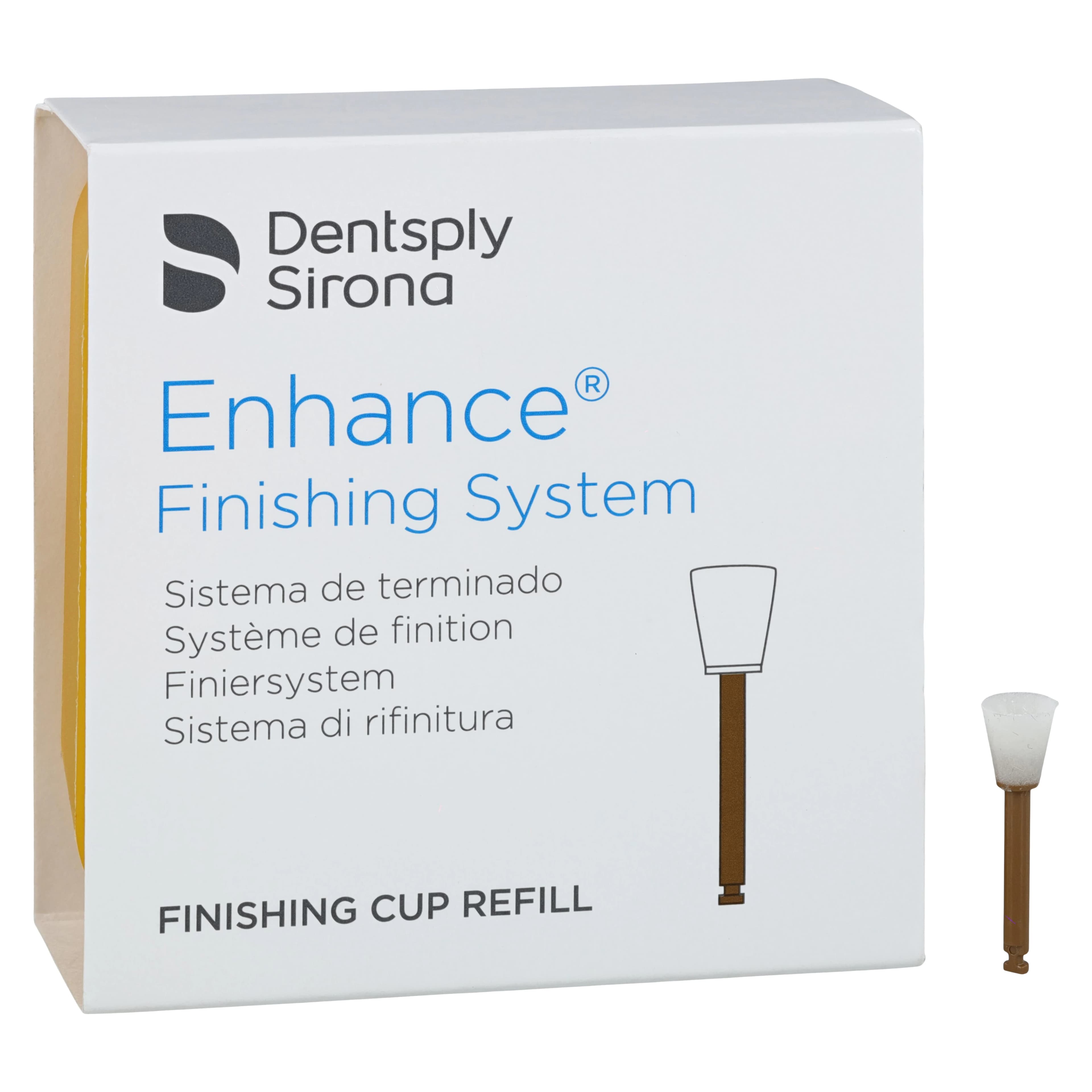 Dentsply Sirona Enhance Finishing Cups, Right Angle, Refill, 40/Pk, 624055 - Enhance Finishing Cups, RA, Refill, 40/Pk - Image 1