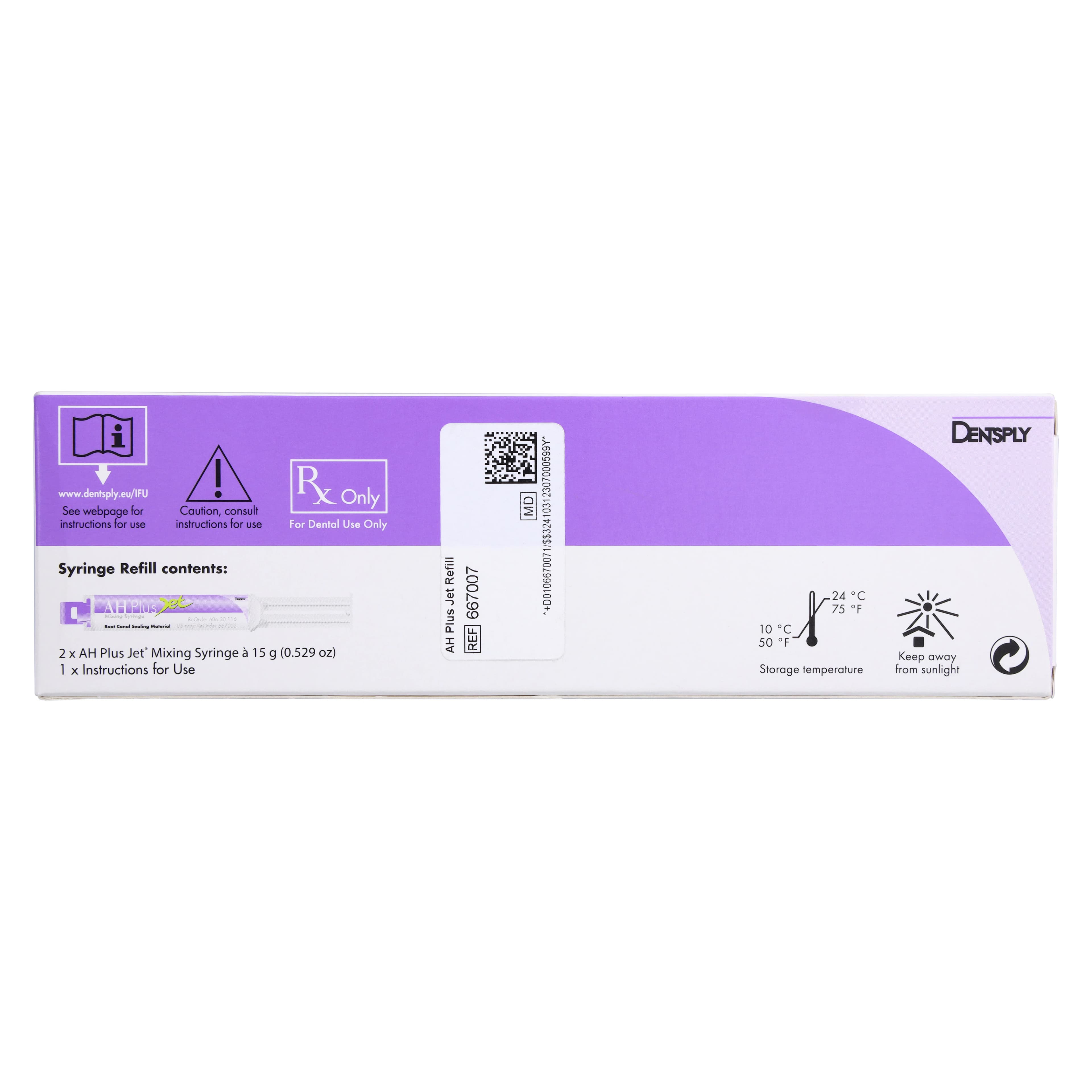 AH Plus Jet Root Canal Sealer Mixing Syringe Refill, 15 g, 2/Pkg, 667007 thumbnail 5