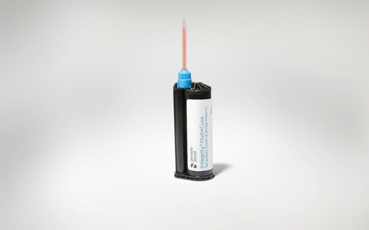 Integrity Multi-Cure Temporary Crown & Bridge Material, Cartridge Refill, Shade BW (Bleach White), 76 g, with 15 Mixing Tips, 666640 thumbnail 4