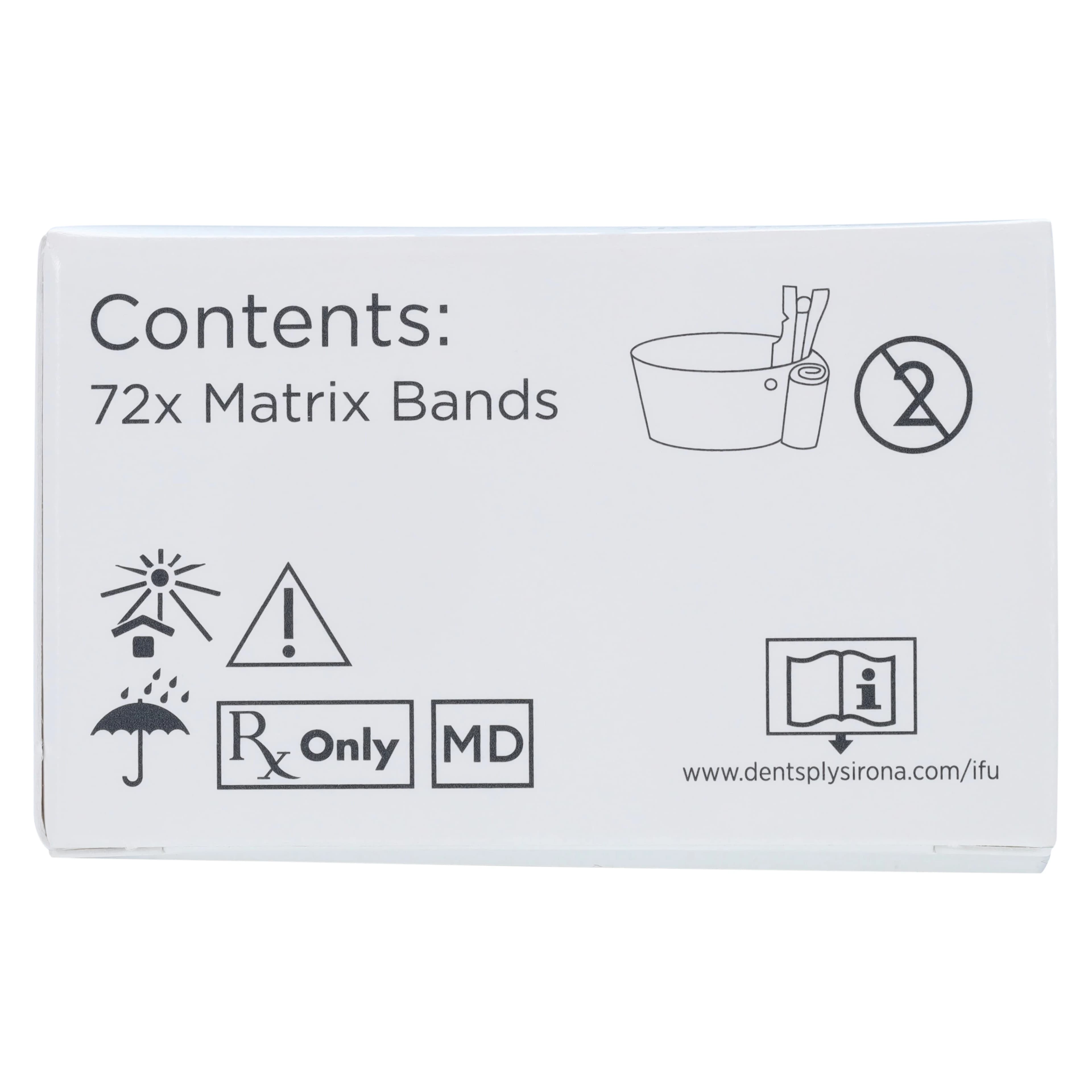 AutoMatrix Retainerless Matrix System Band Refill, Medium Thin, 1/4" x 0.0015", 72/Box, 663001 thumbnail 4