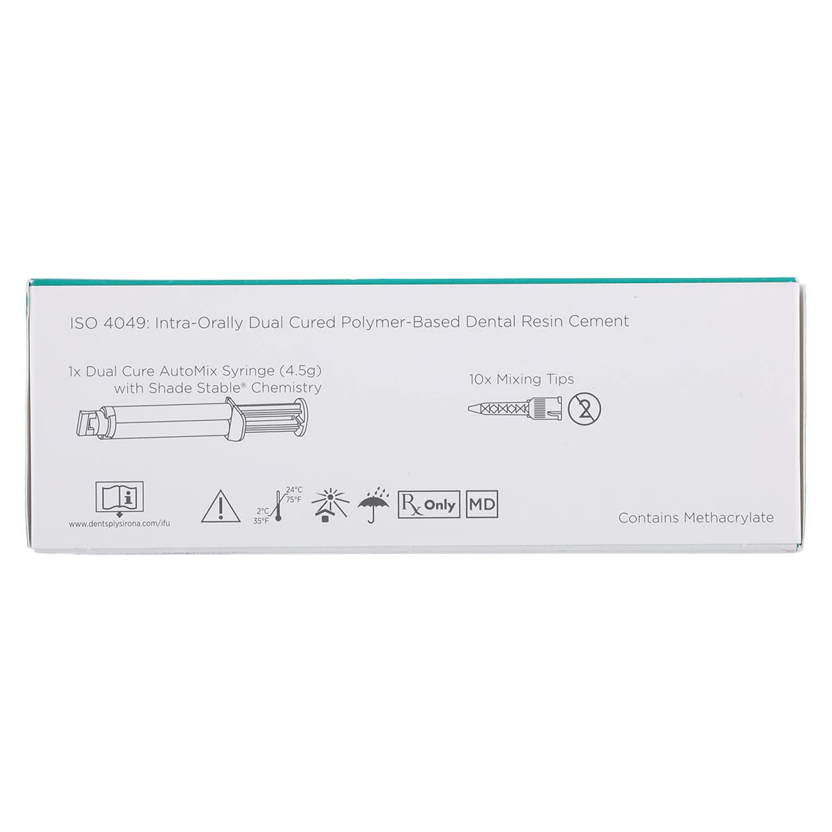 Calibra Dual Cure Automix Resin Cement, Translucent, 4.5g Syringe Refill, 607084 thumbnail 6