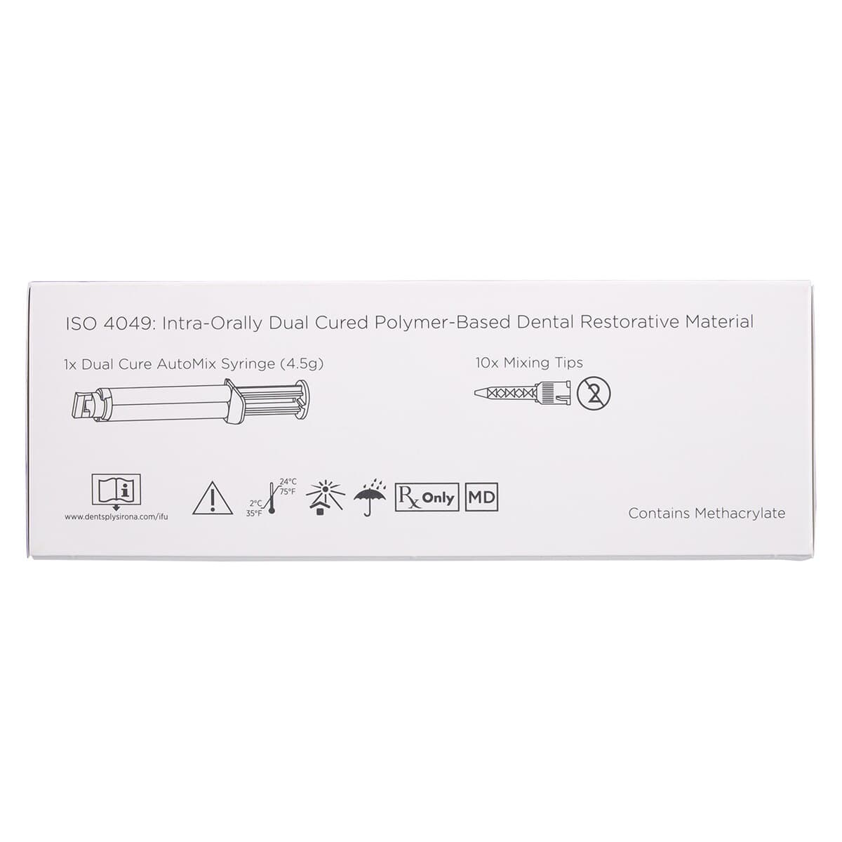 Calibra Dual Cure Automix Opaque Syringe 4.5g Refill with 10 Mixing Tips thumbnail 7