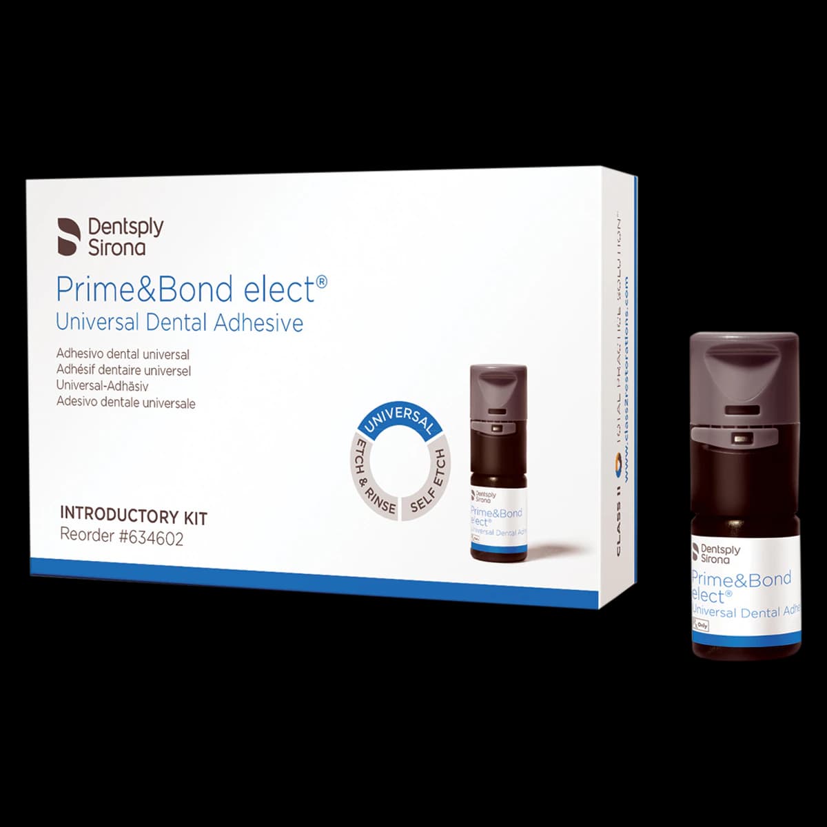 Prime & Bond Elect Universal Dental Adhesive Introductory Kit, Light-Cure, 634602 - Prime & Bond Active Universal Adhesive, Light-Cure, Introductory Kit, 1/Pk - Image 1