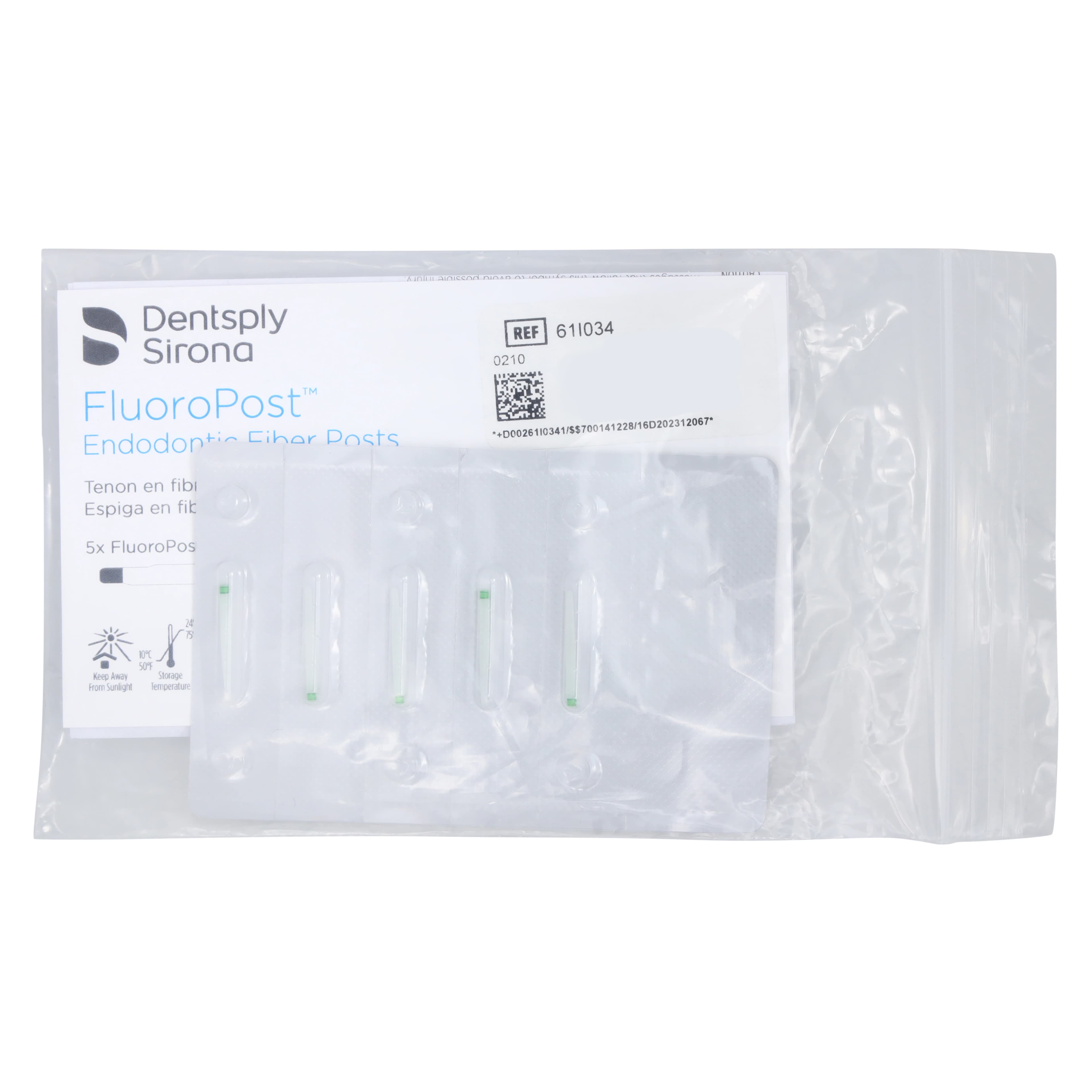 FluoroPost™ Endodontic Fiber Post #4 Green Refill Pack of 5 (61I034) thumbnail 4