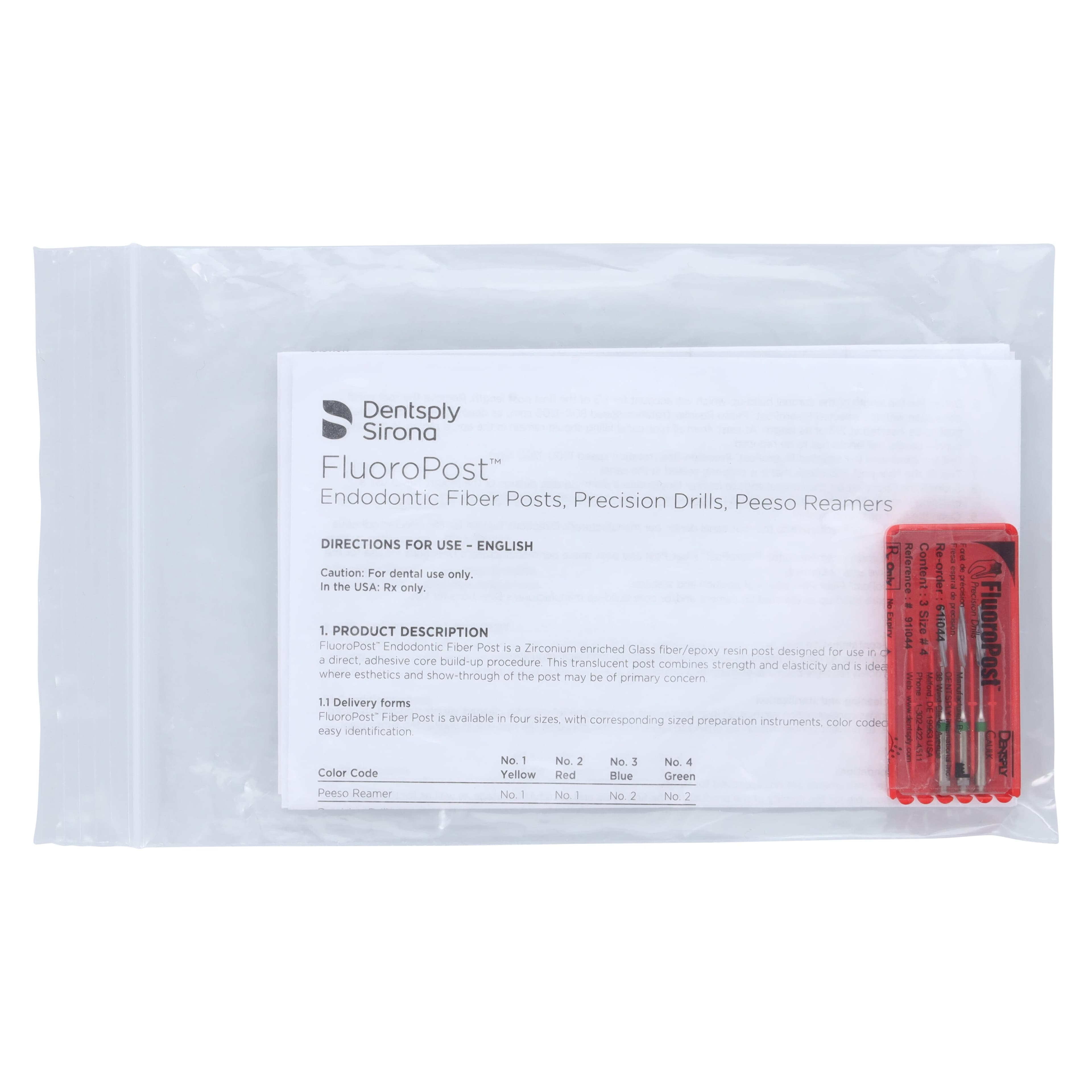 FluoroPost Precision Drill Refill, Size 4, Green, 3/Pkg, 61I044 thumbnail 6
