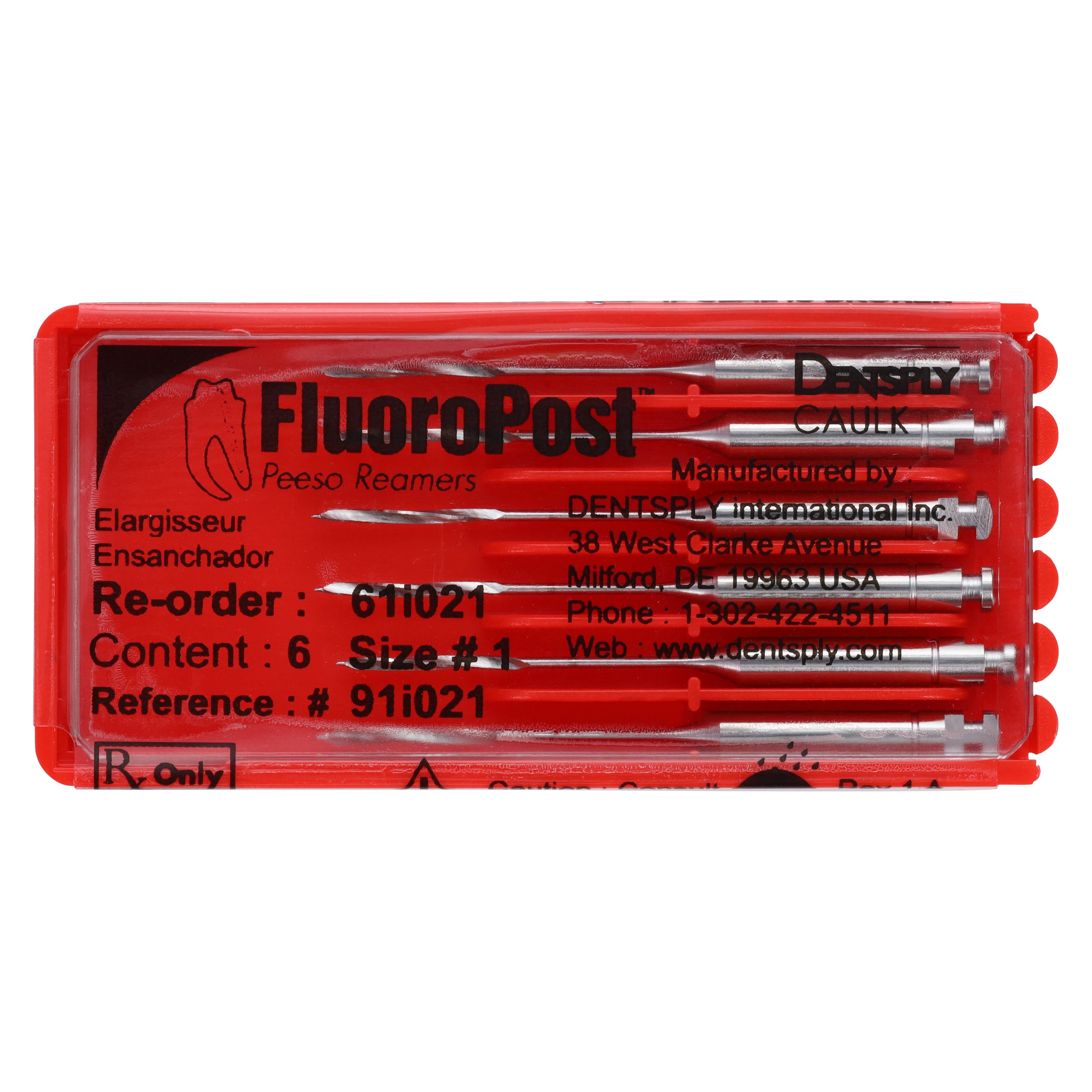 FluoroPost Peeso Reamer Refill, Size #1, 6/Pkg, 61I021 thumbnail 2