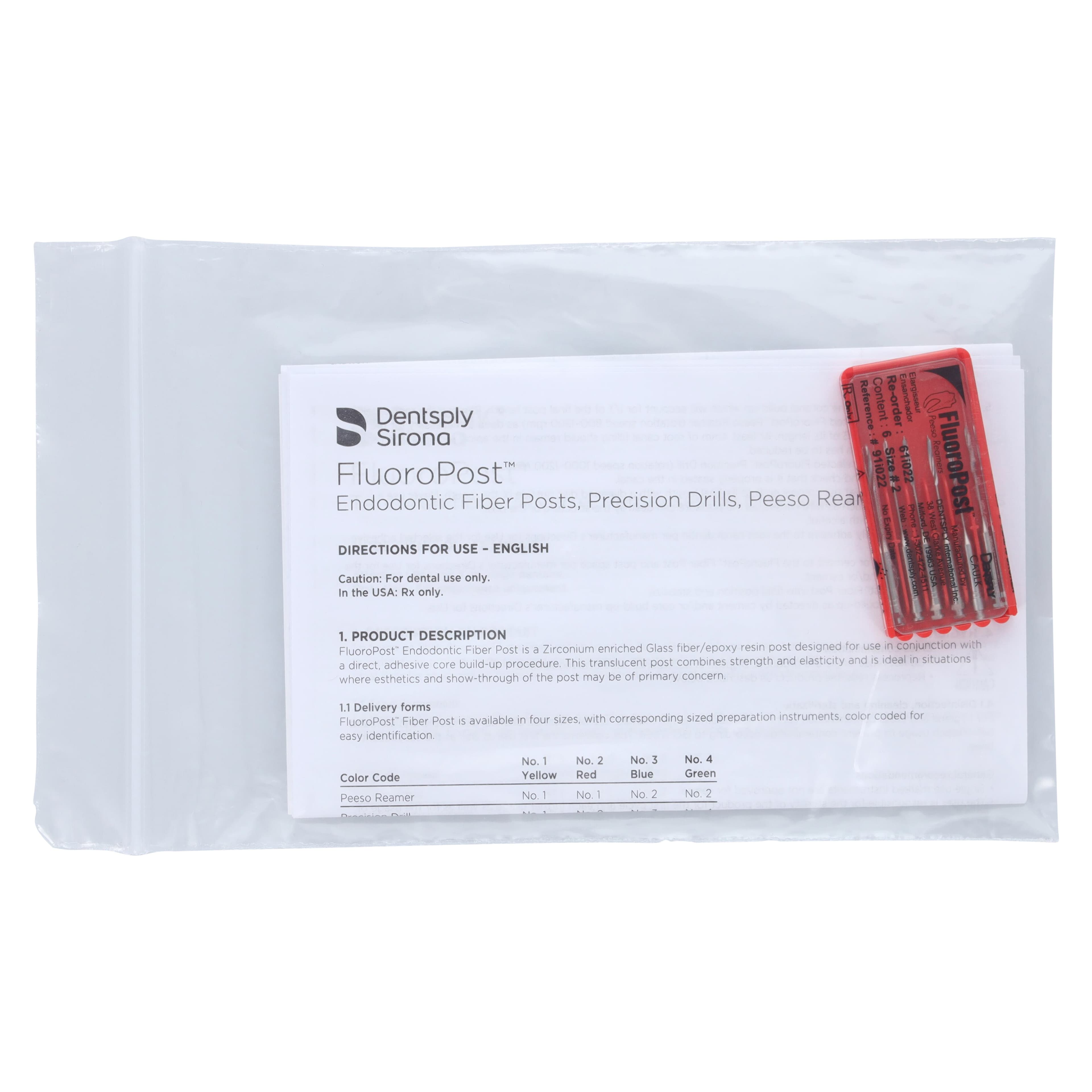 FluoroPost Peeso Reamer Refill, Size #2, 6/Pkg, for Posts No. 3 and 4, 61i022 thumbnail 6