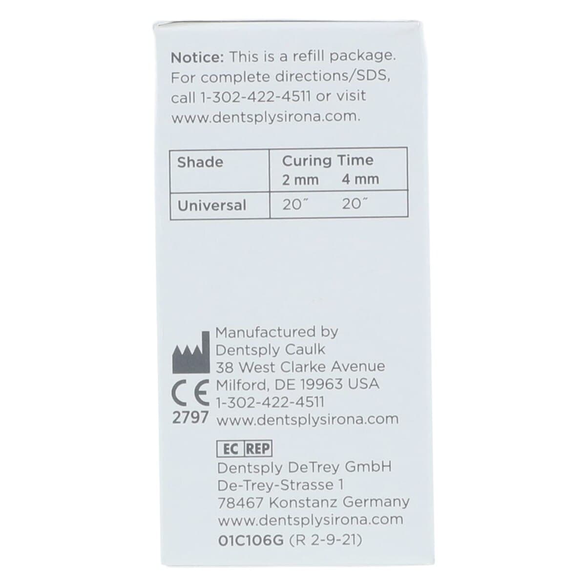 SureFil SDR Flow+ Bulk Fill Flowable Composite, Compula Tips Refill, Shade A2, 0.25 g, 15/Pk, 61C107 thumbnail 5