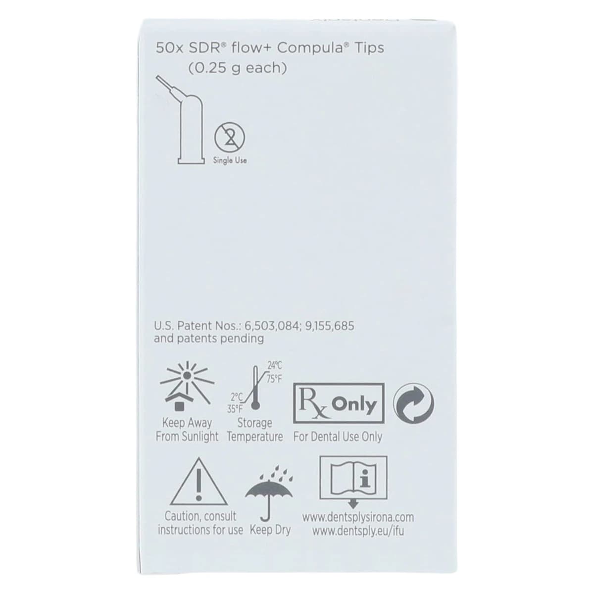 SureFil SDR Flow+ Bulk Fill Flowable Composite, Compula Tips Refill, Shade A2, 0.25 g, 15/Pk, 61C107 thumbnail 6