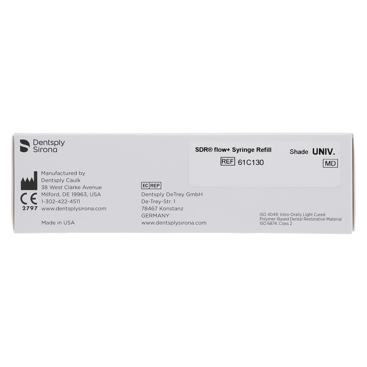 SureFil SDR Flow+ Bulk Fill Flowable Composite Syringe Refill, Universal Shade, 1 g, 2 Syringes + 15 Tips, 61C130 thumbnail 8