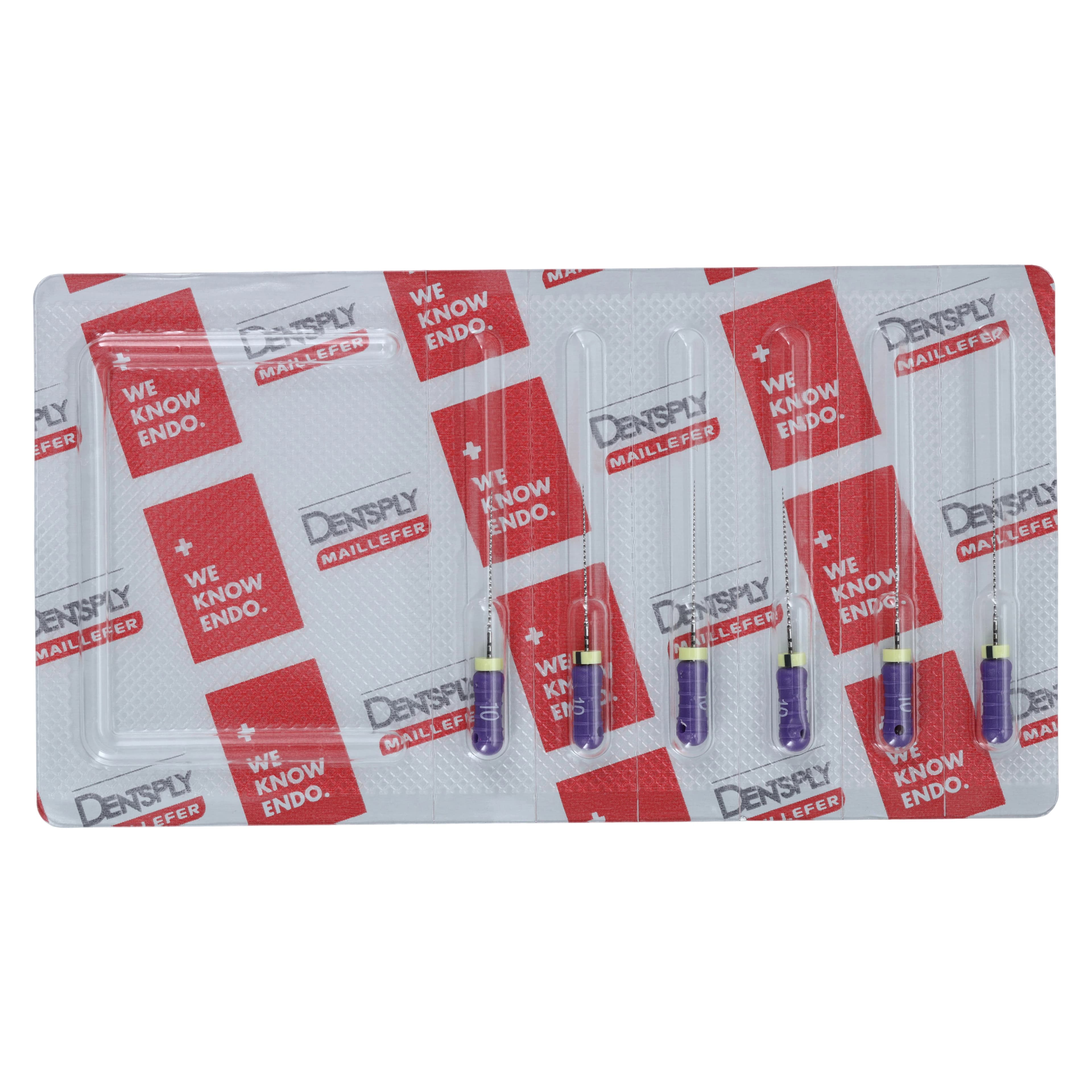 Ready-Steel C+ Stainless Steel Endodontic Hand File, Size #10, 21 mm, Purple, 6/Pk, 6701021 - Ready-Steel C+ Stainless Steel Hand Files, 21 mm, # 10, Purple, 6/Pk, 6701021 - Image 1