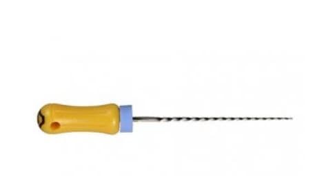 Dentsply Maillefer READYSTEEL K-Reamer, Size #08 (Gray), 25 mm, Sterile, Pack of 6, Ref 6720825 - #08 Gray READYSTEEL K-Reamer 25mm Pack of 6 - Image 1
