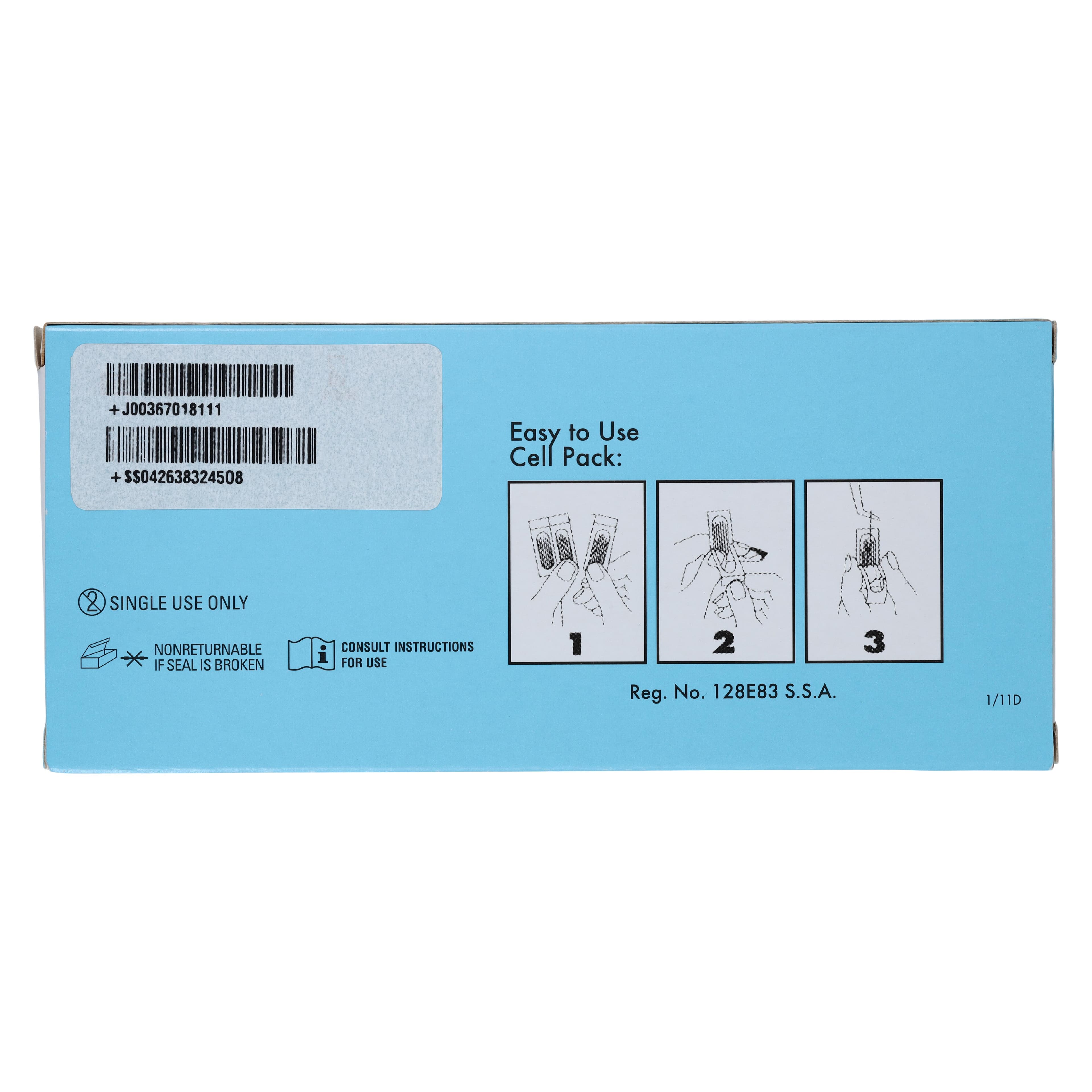 Dentsply Maillefer Absorbent Paper Points, #60, 0.02 Taper, Sterile, Cell Pack, 180/Pk, 670181 thumbnail 3