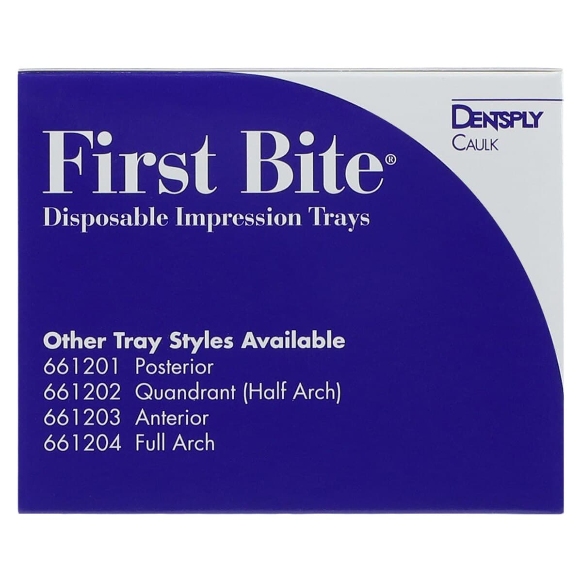 First Bite Disposable Double-Arch Impression Trays, Sideless, 50/Box, 661207 thumbnail 6