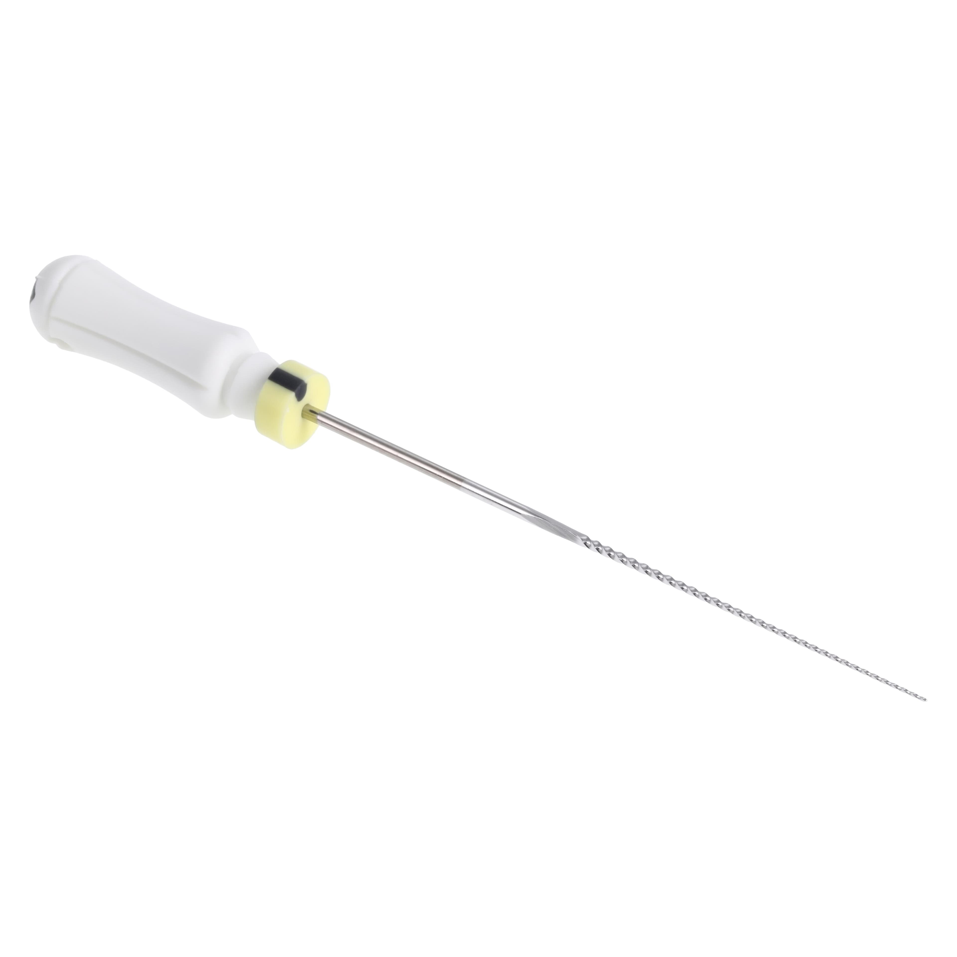 Dentsply Sirona Maillefer K-Files, Size 15, 31mm, Stainless Steel, Color-Coded White, 6/Pack, #671162 thumbnail 3