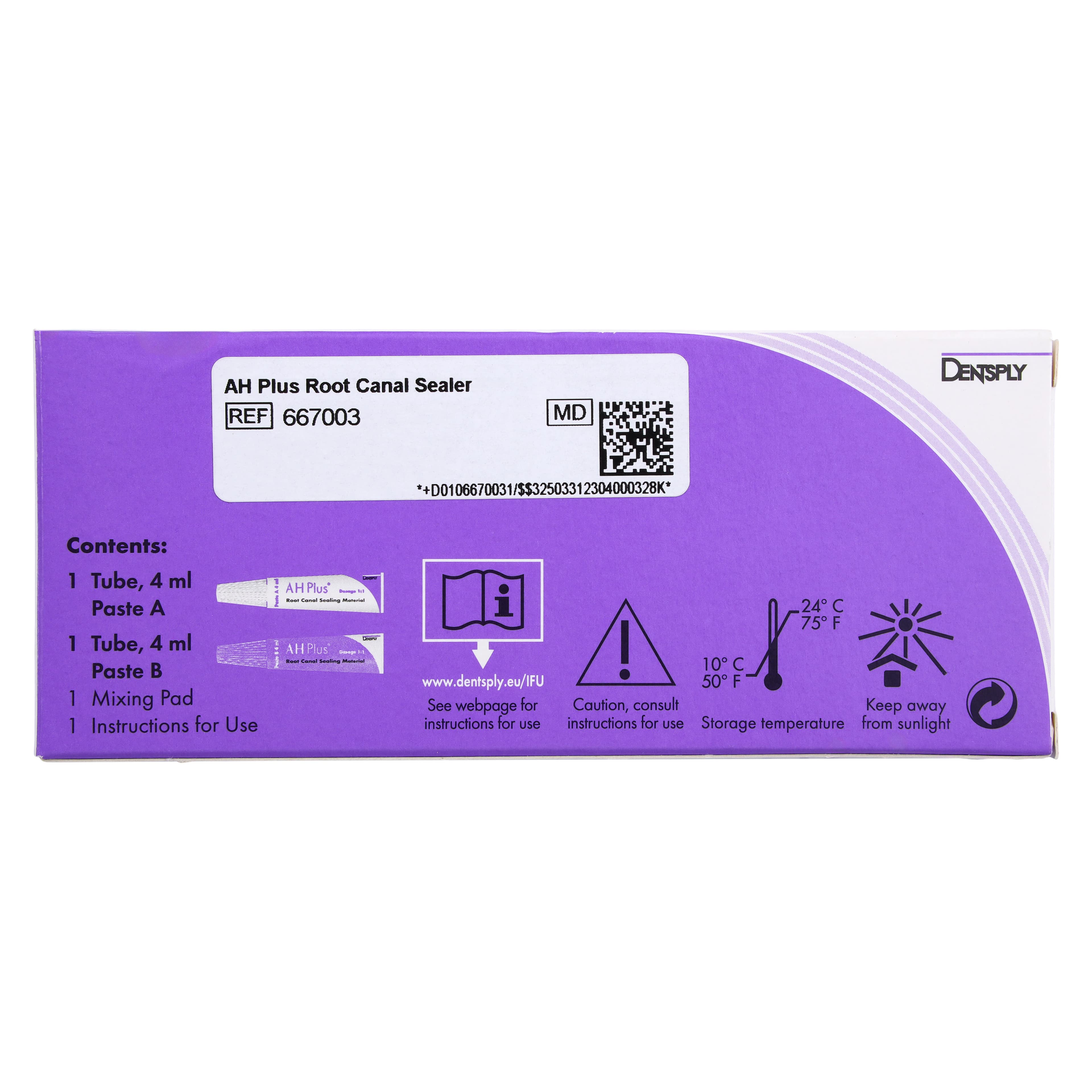 AH Plus Root Canal Sealer Complete Package, Paste A & B, 2 x 4 ml Tubes, 667003 thumbnail 6