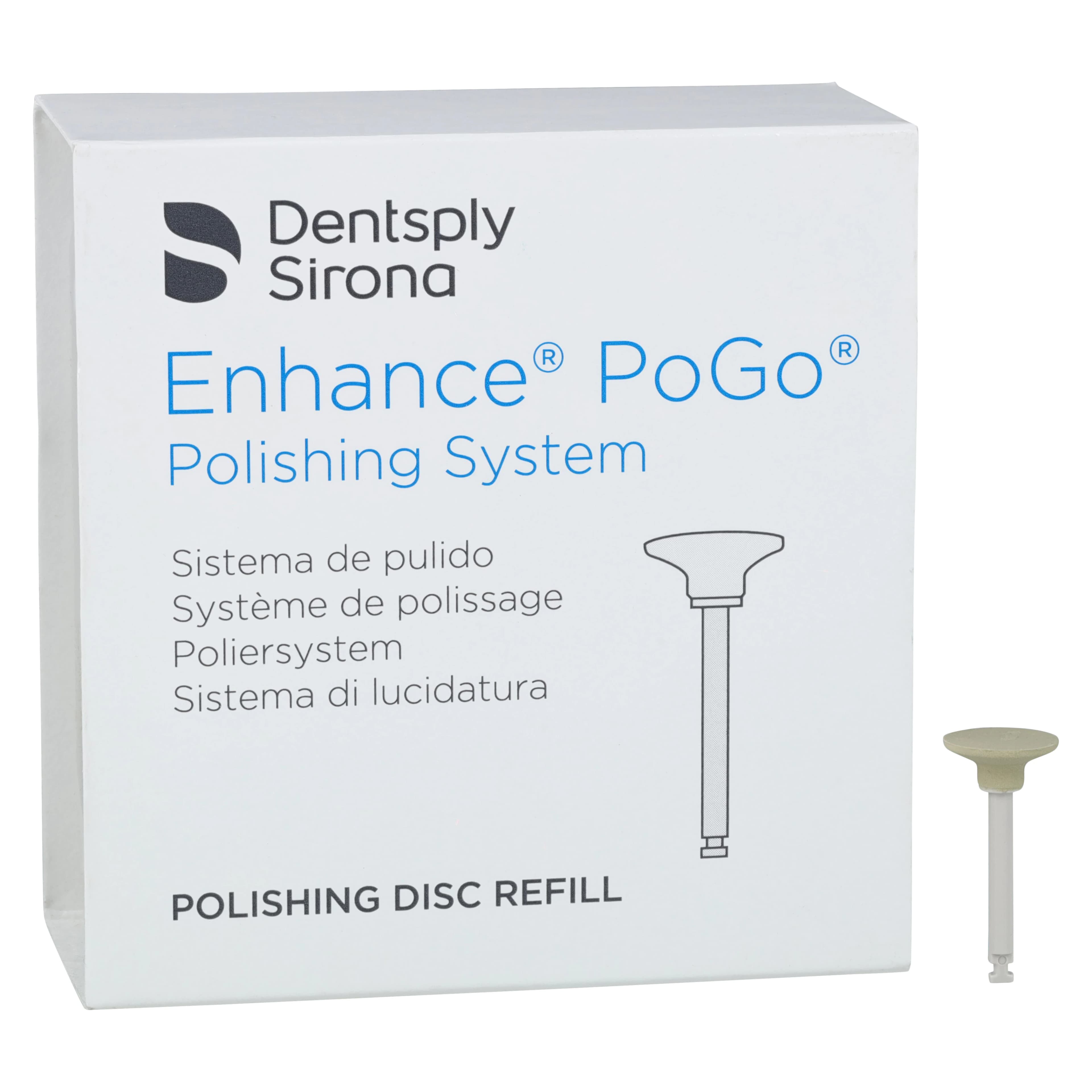 Enhance PoGo One-Step Diamond Micro Polisher Discs, RA, Refill, 40/Pk, 662010 thumbnail 2