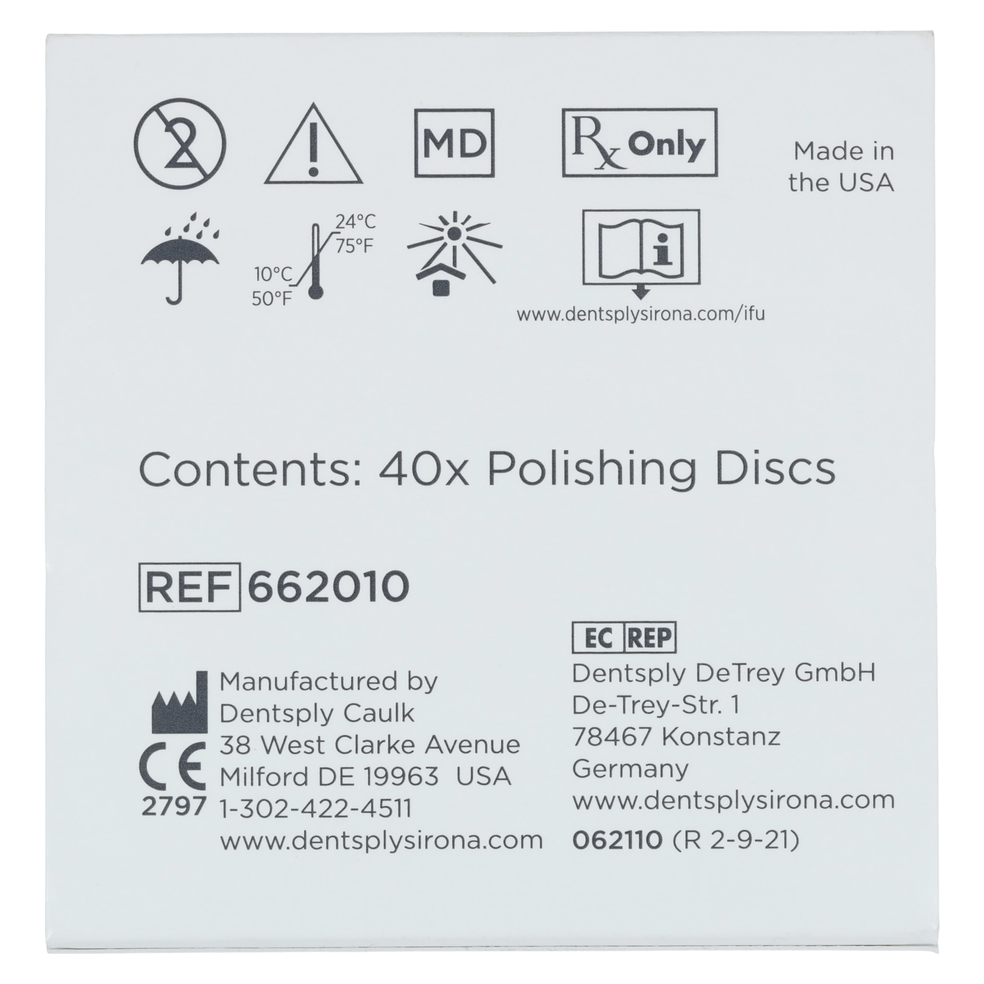 Enhance PoGo One-Step Diamond Micro Polisher Discs, RA, Refill, 40/Pk, 662010 thumbnail 4