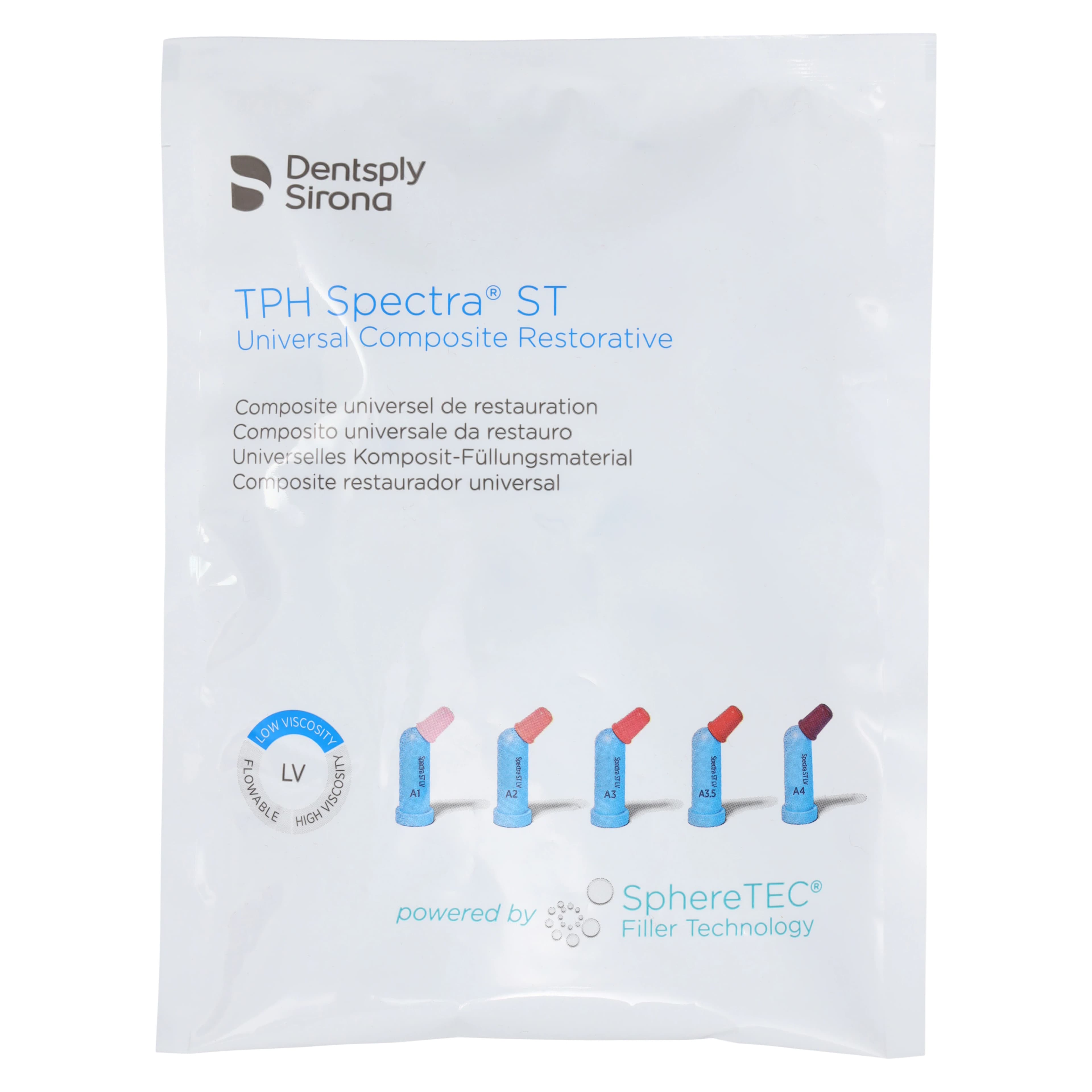 TPH Spectra ST Universal Composite, Low Viscosity, Compules Tips Refill, 0.25 g, A1, 20/Pk, 642220 thumbnail 2