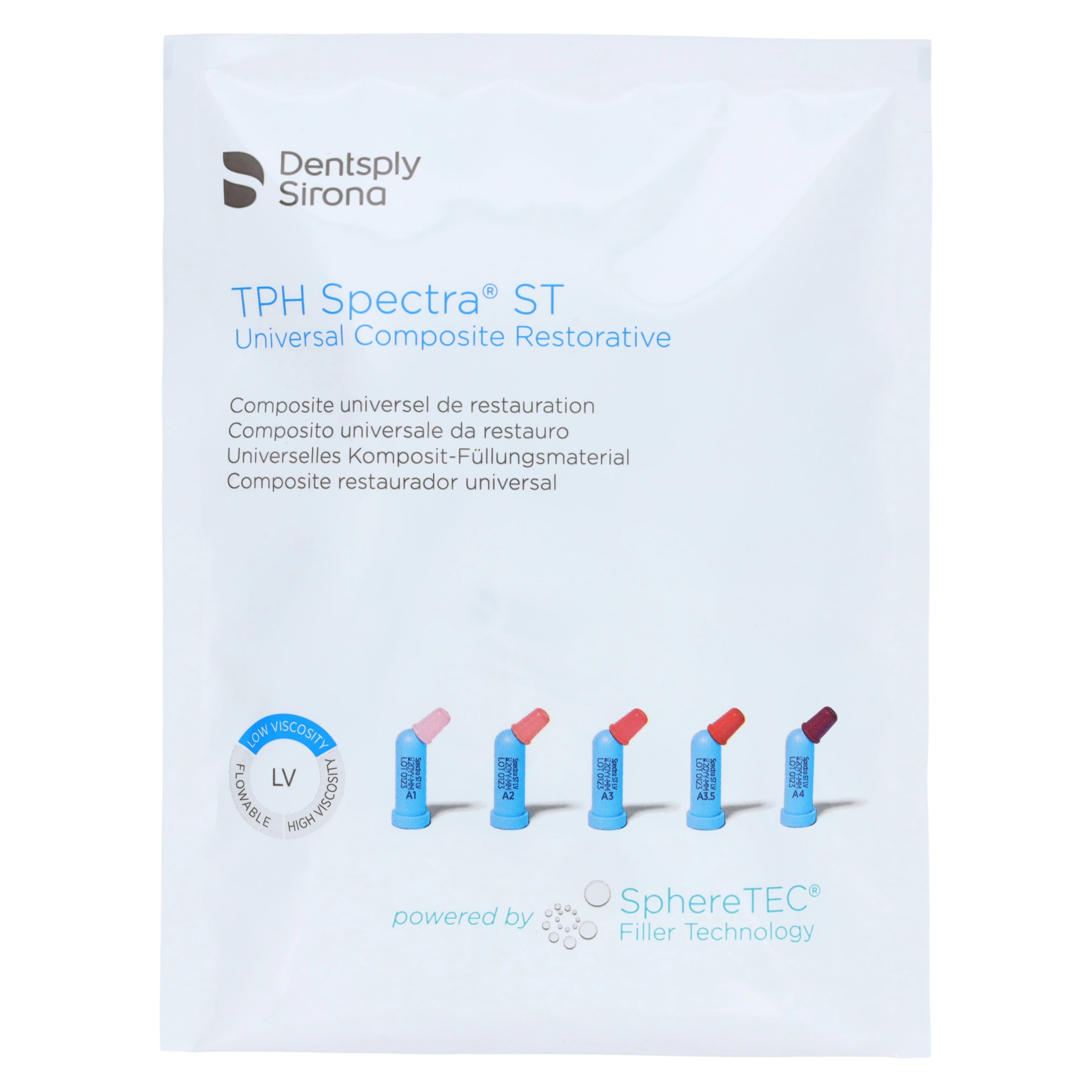 TPH Spectra ST Universal Composite, Low Viscosity, Compule Tips Refill, 0.25 g, A2, 20/Pk, 642221 thumbnail 4