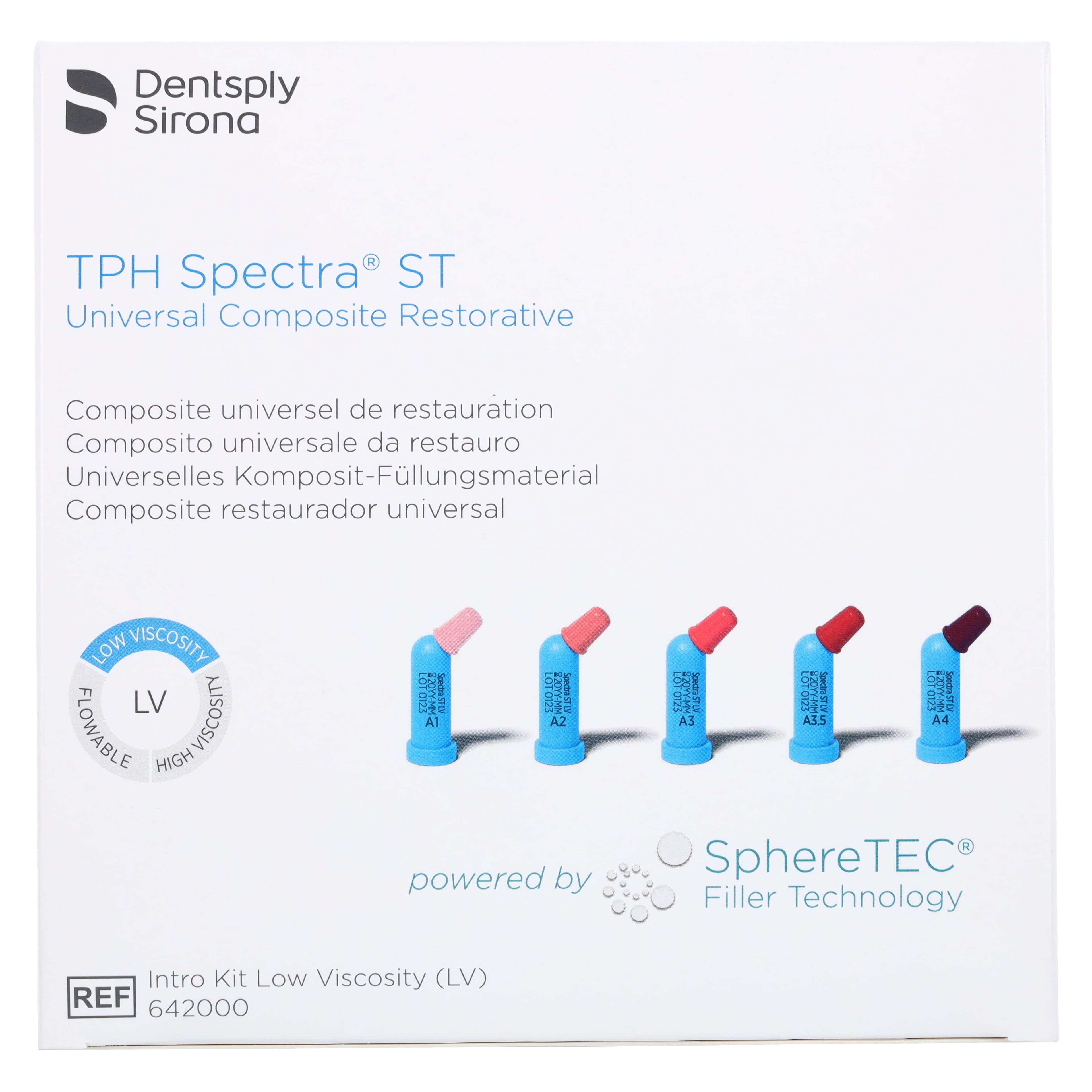 TPH Spectra ST Universal Composite, Low Viscosity, Intro Kit, 40 x 0.25 g Compules Tips, 642000 thumbnail 5