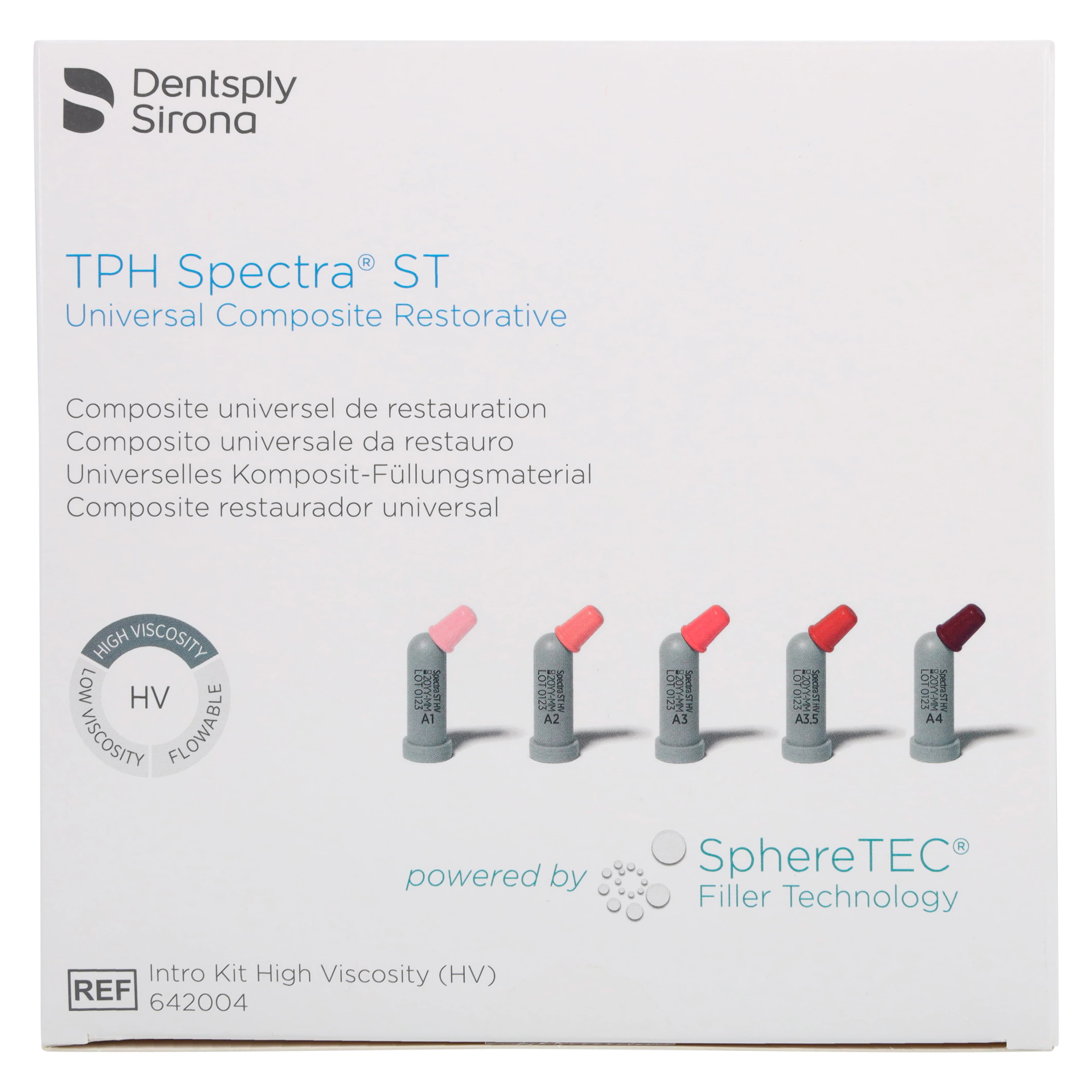 TPH Spectra ST Universal Composite, High Viscosity, Intro Kit, 40 x 0.25 g Compules Tips, 642004 thumbnail 6