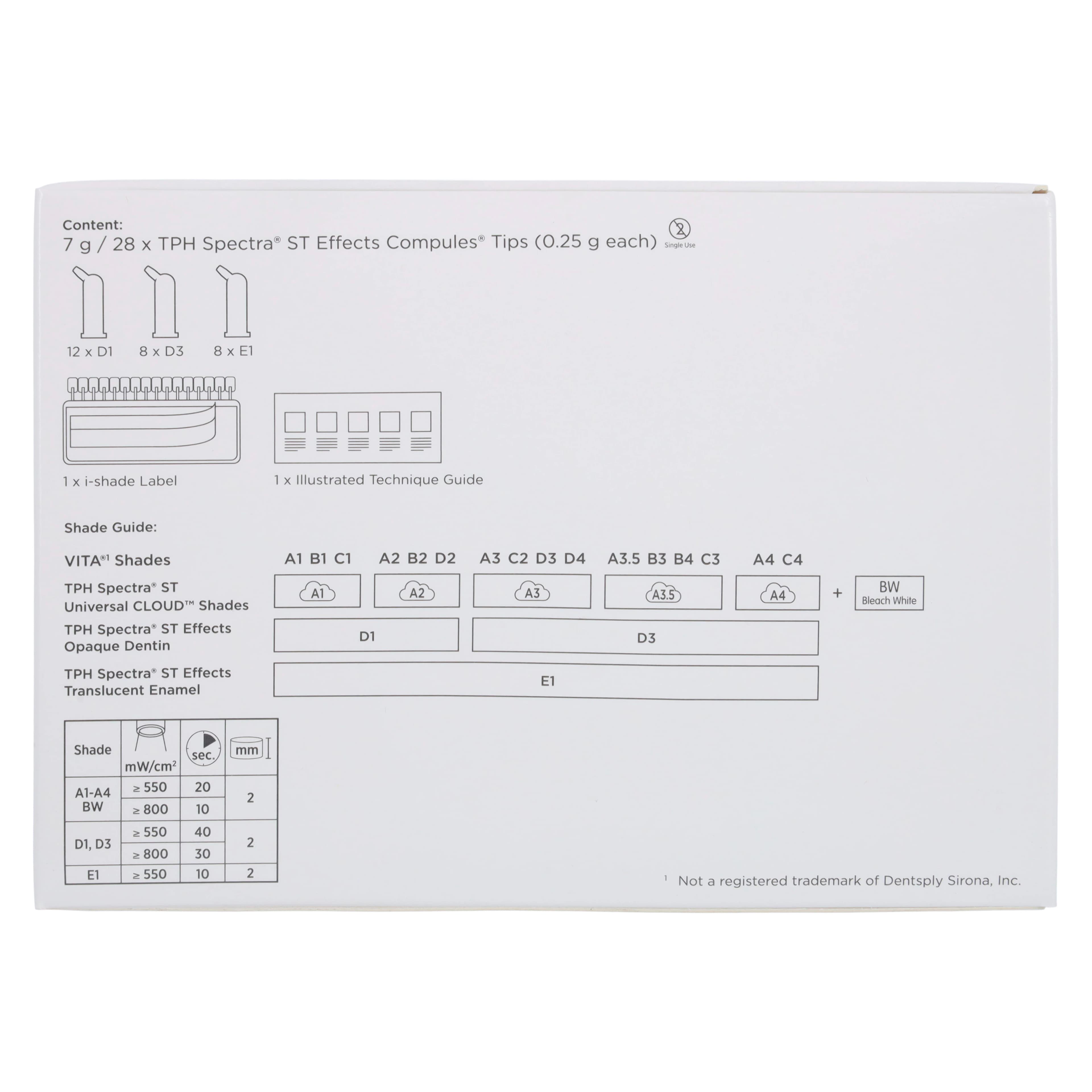 TPH Spectra ST Effects Universal Composite Assorted Compules Tip Refill thumbnail 7